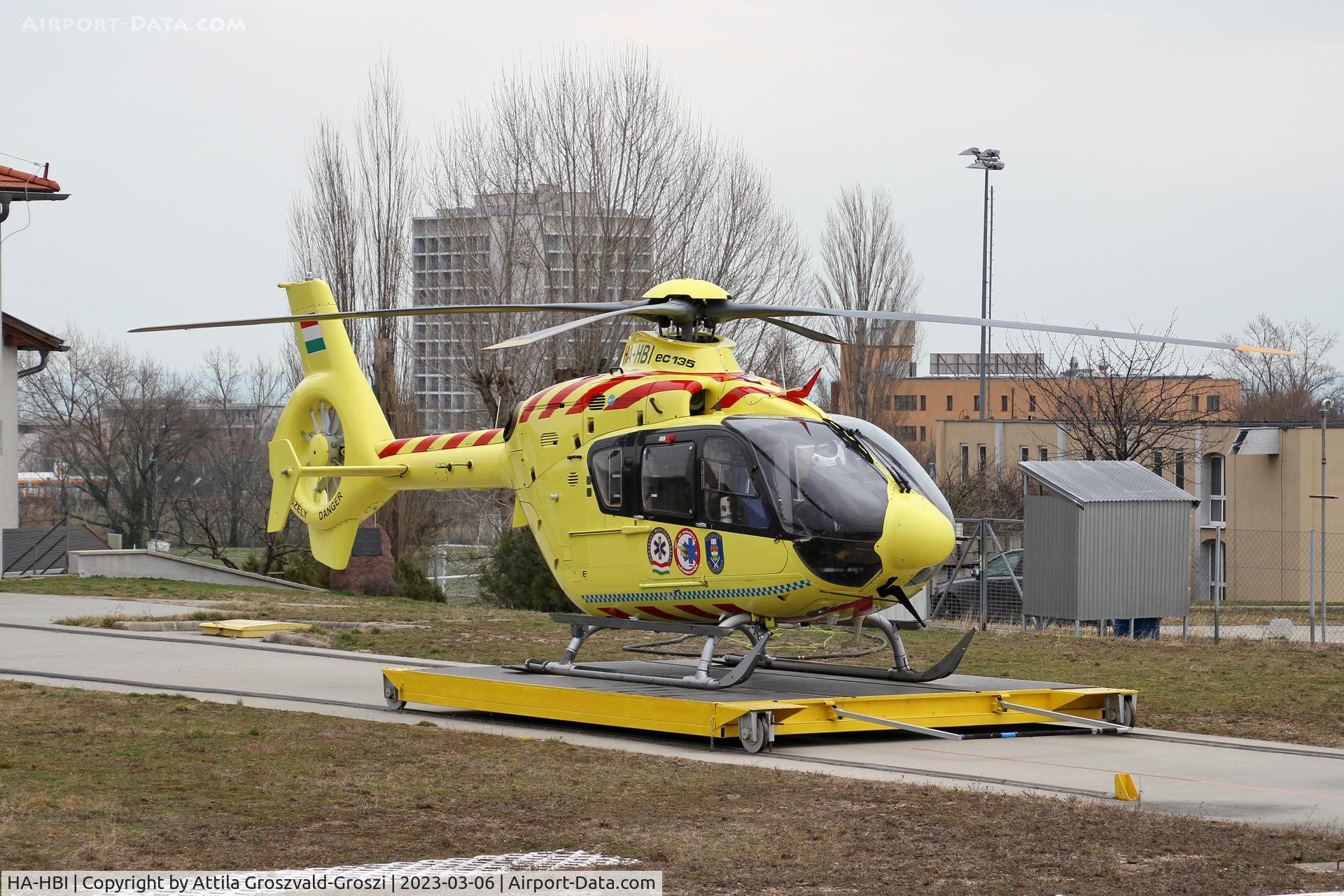HA-HBI, 2004 Eurocopter EC-135 P2+ C/N 0357, LHBF - Balatonfüred Aerial Ambulance Base, Hungary