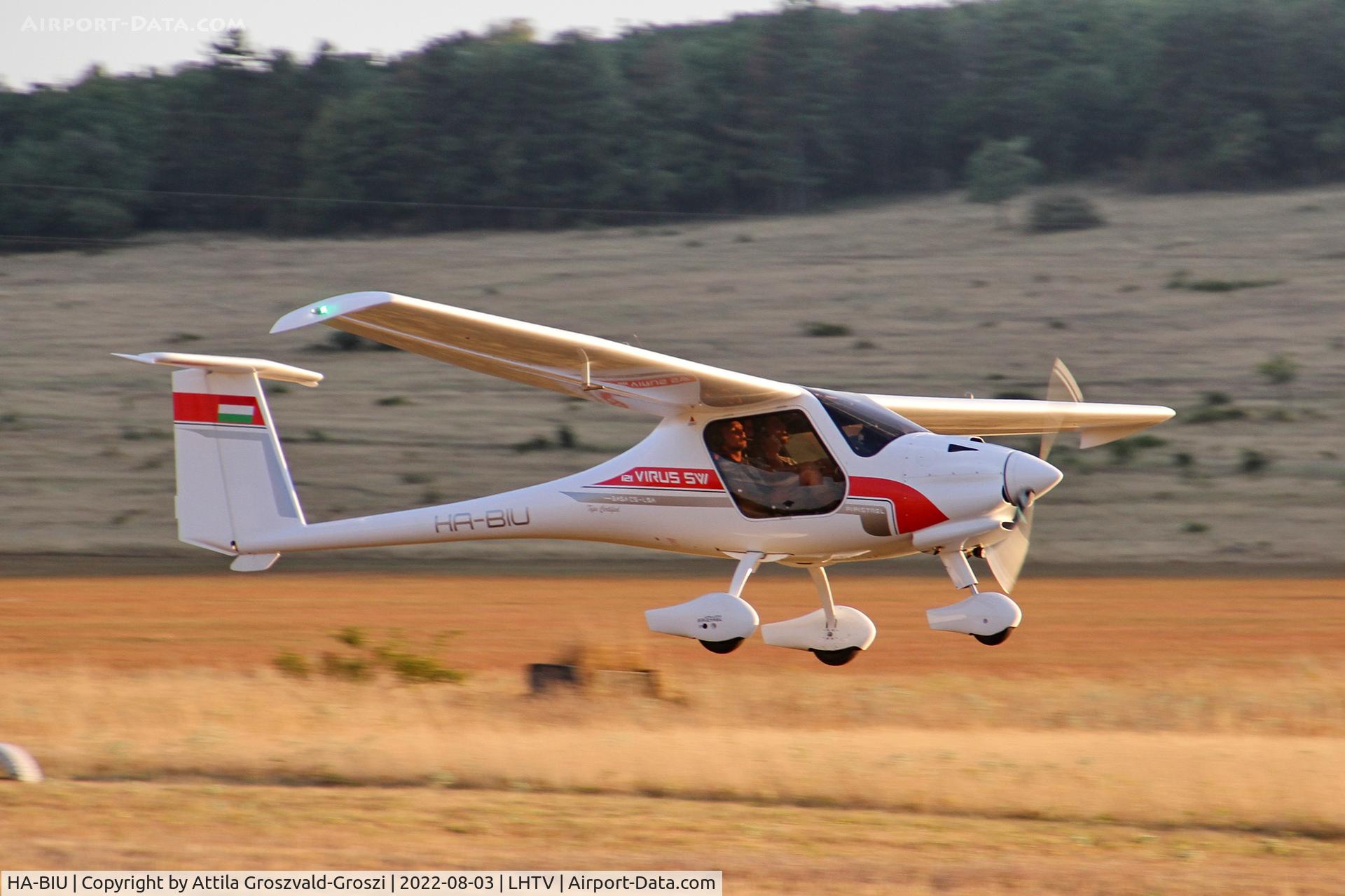 HA-BIU, Pipistrel Virus SW 121 C/N VSW1210027, LHTV - Tótvázsony-Kövesgyürpuszta Airfield, Hungary