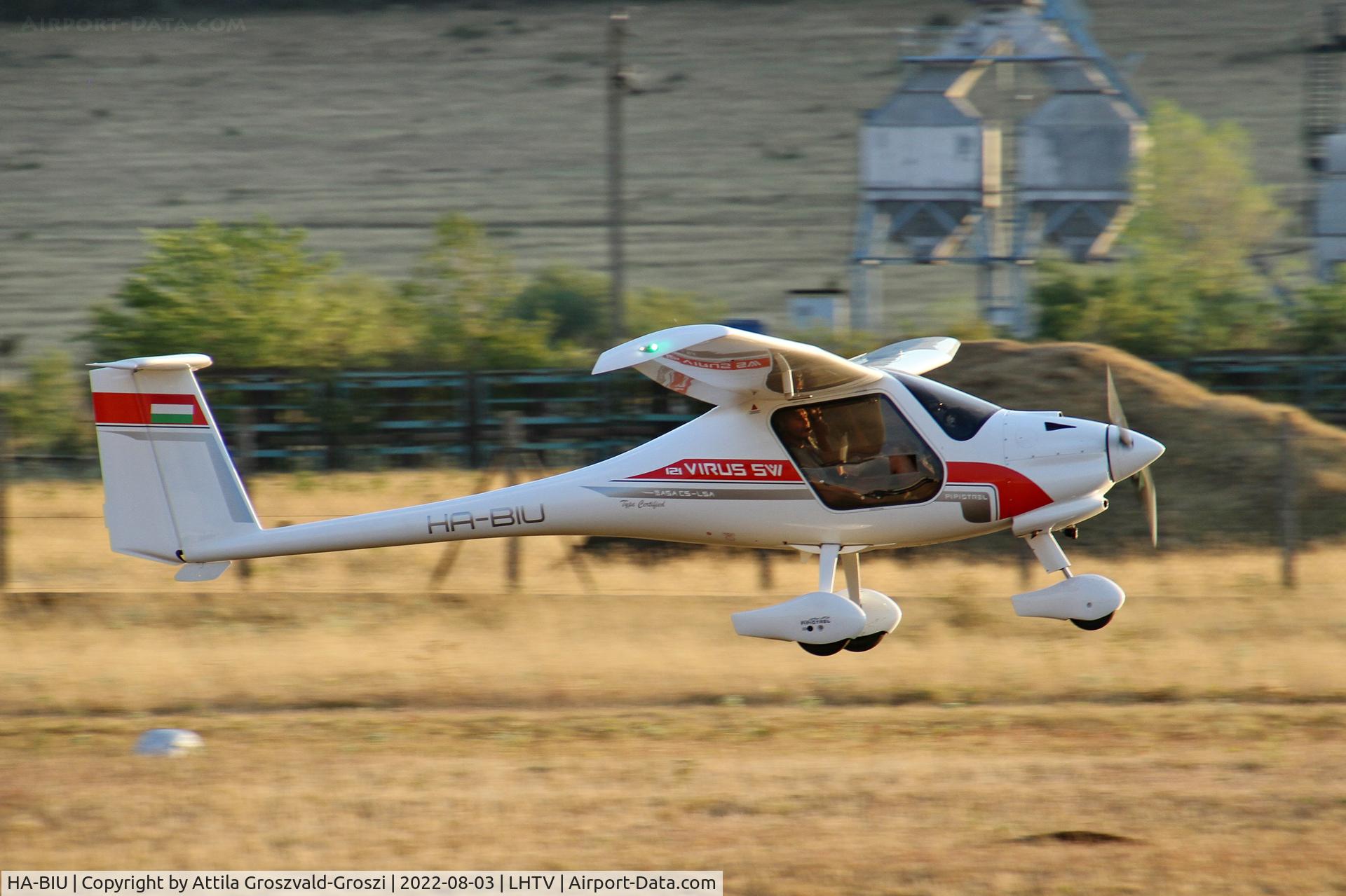 HA-BIU, Pipistrel Virus SW 121 C/N VSW1210027, LHTV - Tótvázsony-Kövesgyürpuszta Airfield, Hungary