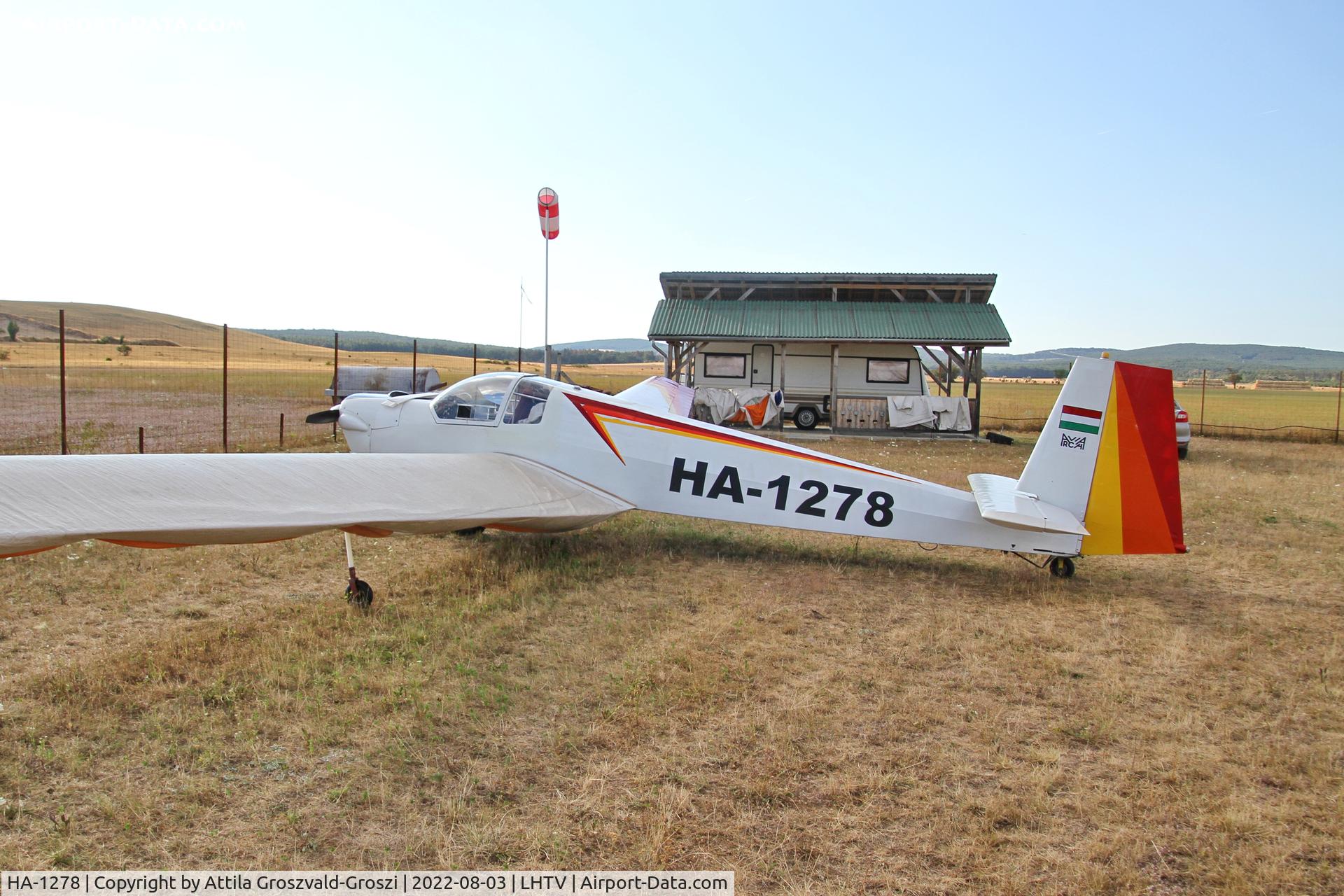 HA-1278, Scheibe SF-25C Falke C/N 44135, LHTV - Tótvázsony-Kövesgyürpuszta Airfield, Hungary