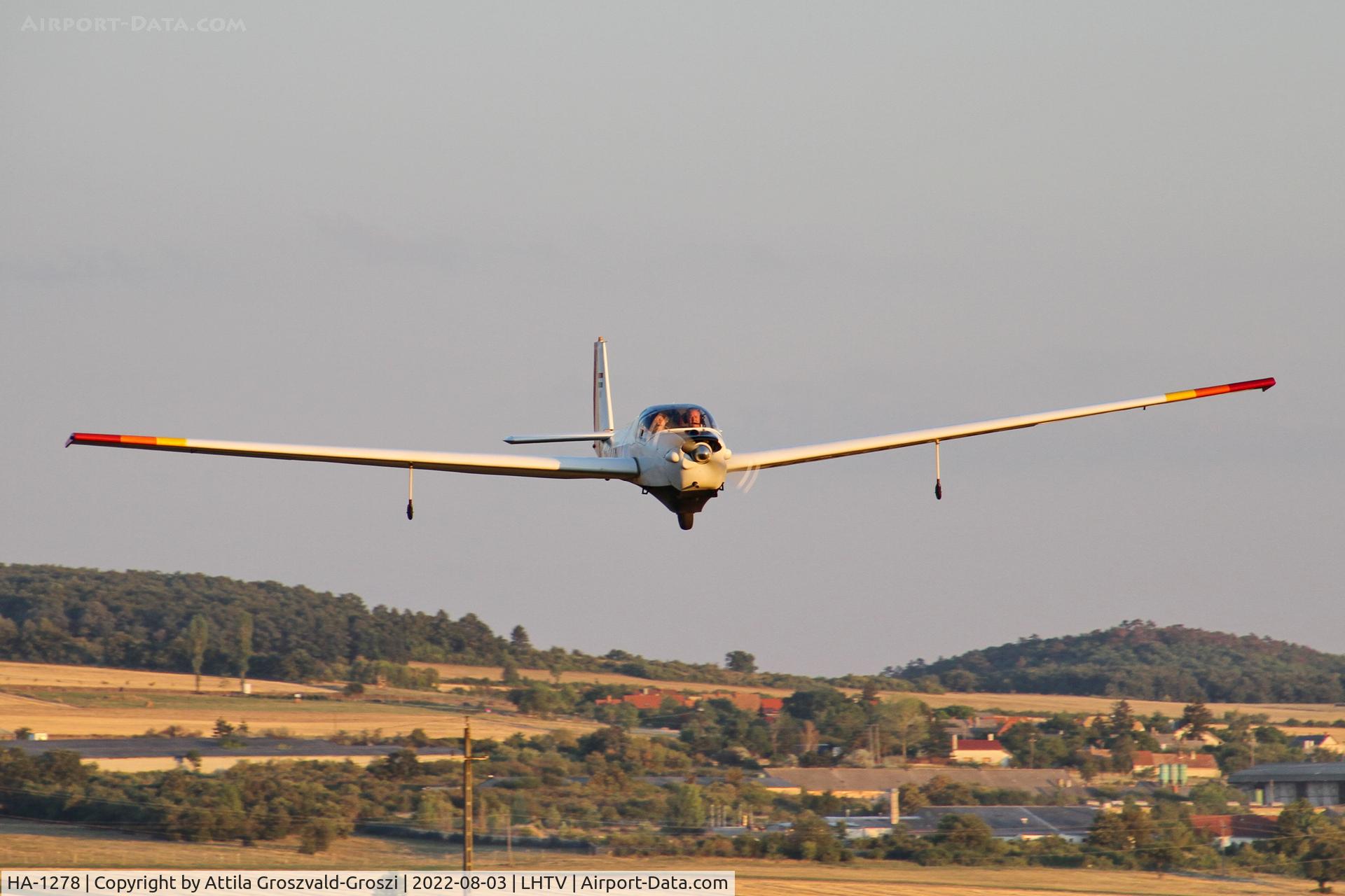HA-1278, Scheibe SF-25C Falke C/N 44135, LHTV - Tótvázsony-Kövesgyürpuszta Airfield, Hungary