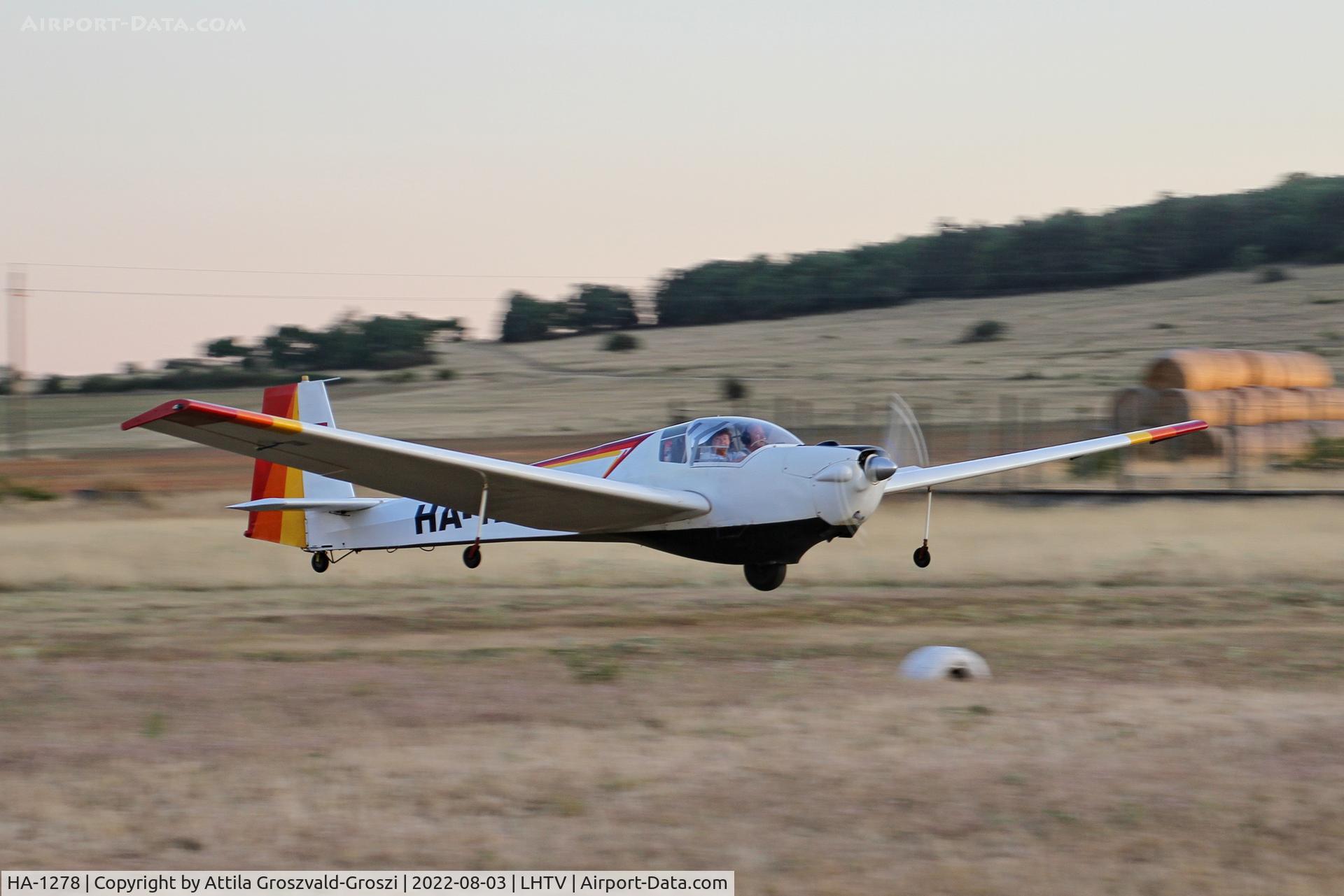 HA-1278, Scheibe SF-25C Falke C/N 44135, LHTV - Tótvázsony-Kövesgyürpuszta Airfield, Hungary