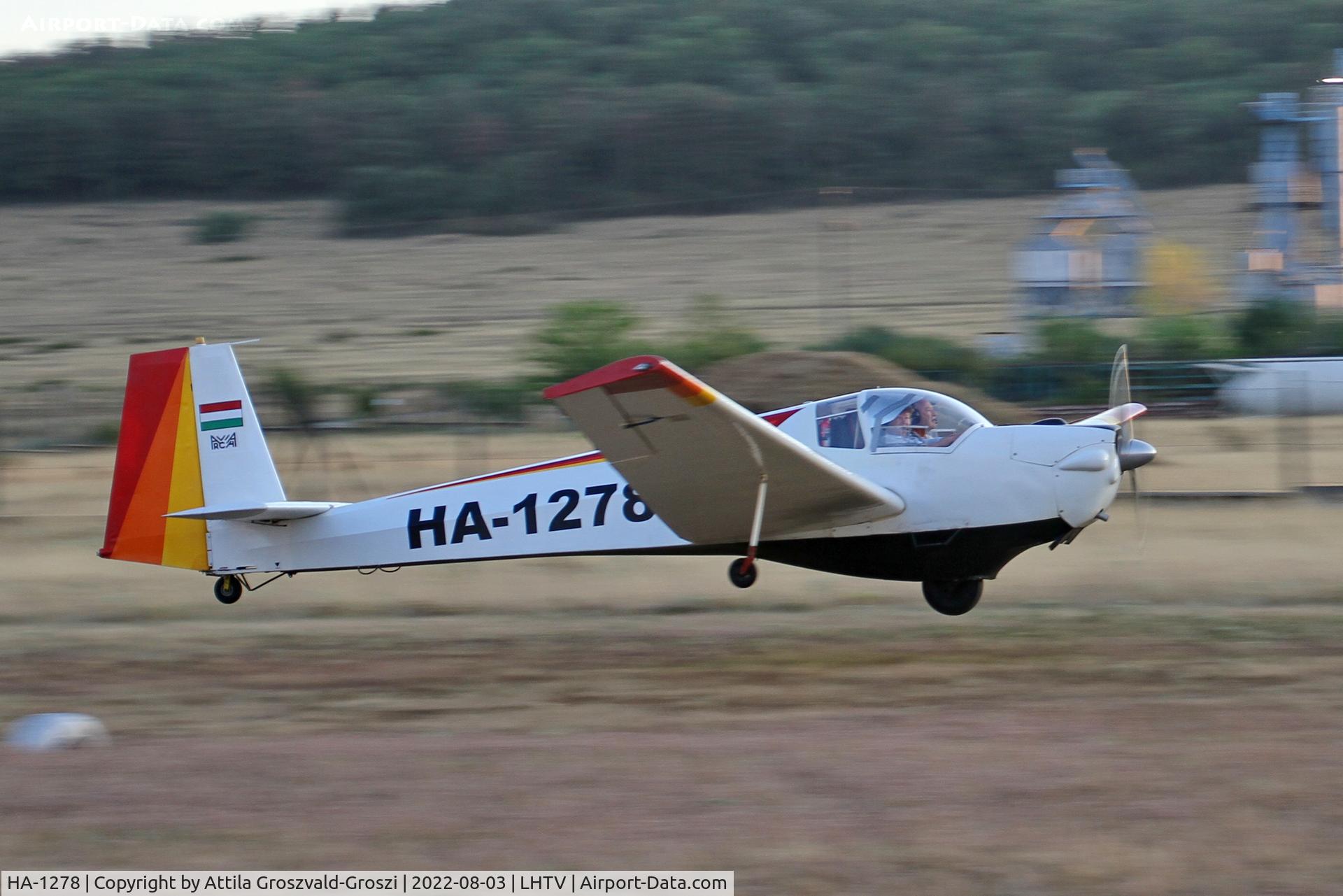 HA-1278, Scheibe SF-25C Falke C/N 44135, LHTV - Tótvázsony-Kövesgyürpuszta Airfield, Hungary