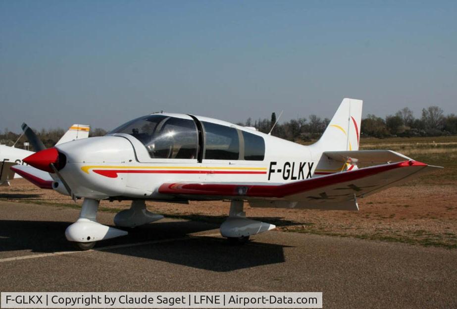 F-GLKX, Robin DR-400-140B Major C/N 2141, Pic taken at LFNE