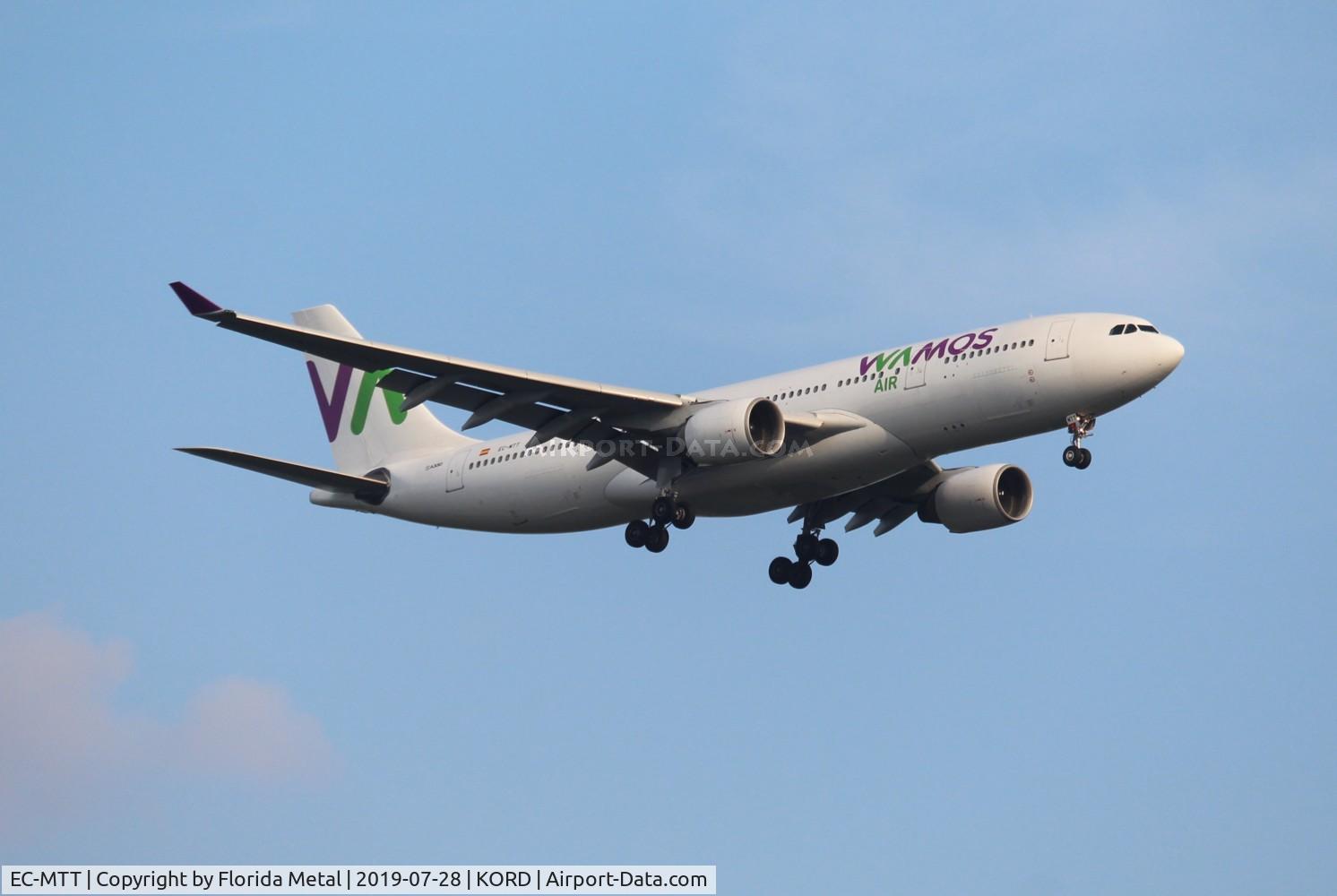 EC-MTT, 2002 Airbus A330-223 C/N 454, Wamos A332 zx