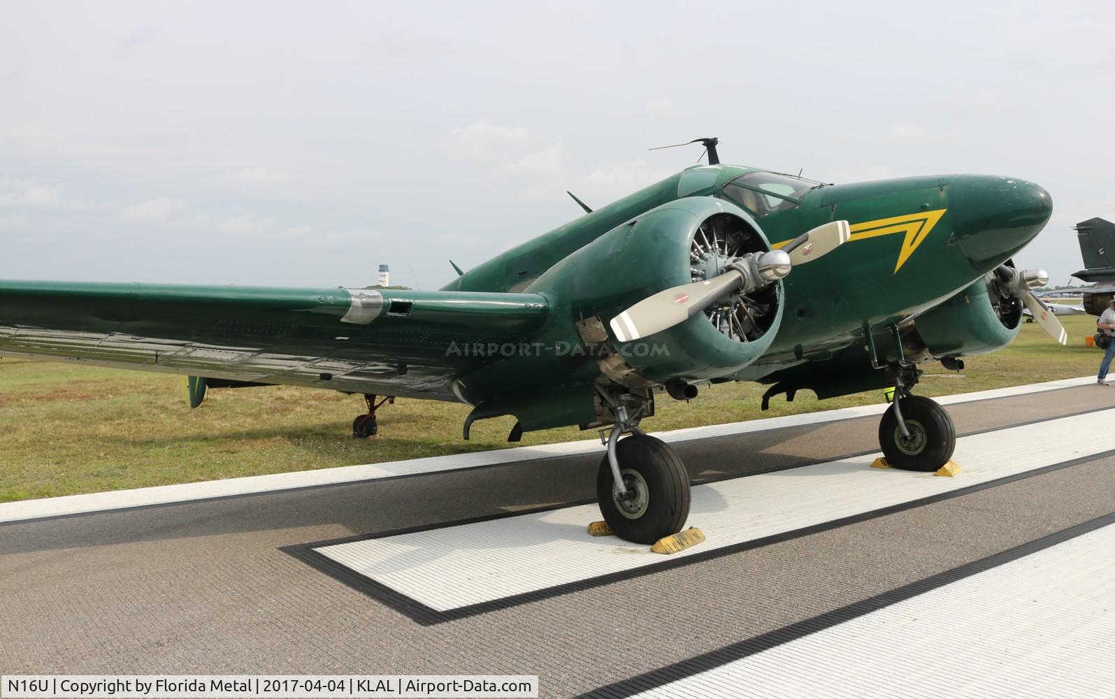 N16U, 1958 Beech E18S C/N BA-394, Beech 18 zx