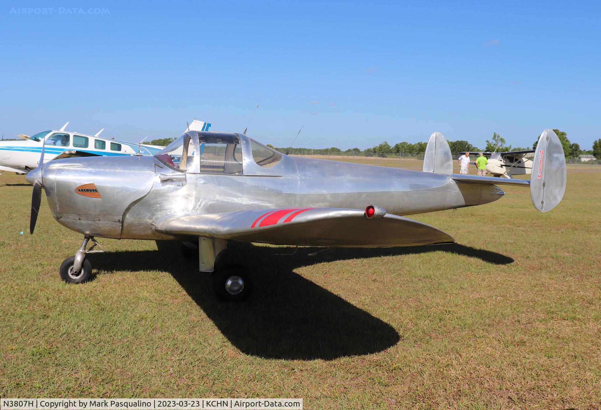 N3807H, 1947 Erco 415CD Ercoupe C/N 4508, Ercoupe 415CD