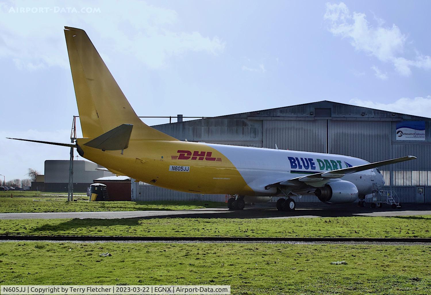 N605JJ, 2000 Boeing 737-84P C/N 30475, At East Midlands Airport