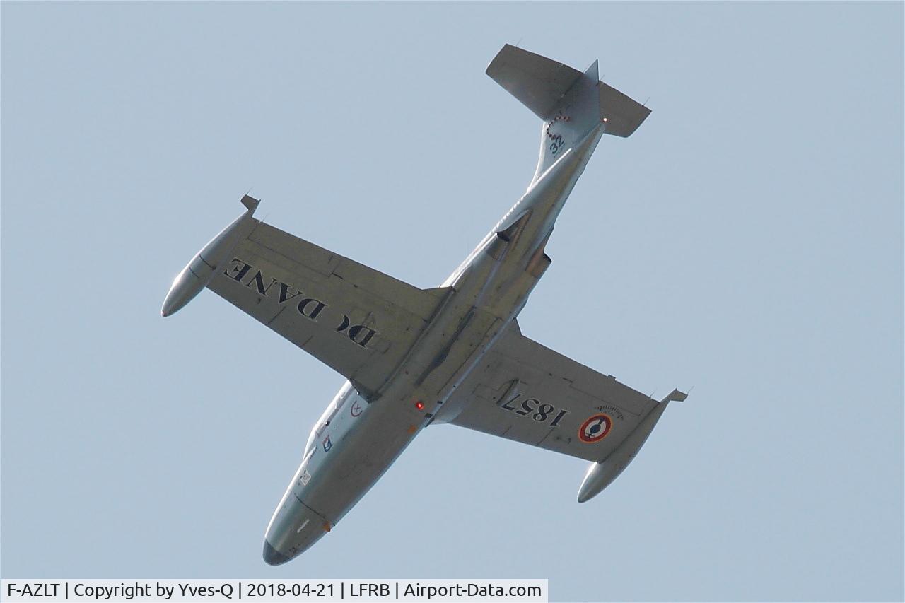 F-AZLT, 1958 Morane-Saulnier MS.760 Paris I C/N 32, Morane-Saulnier MS-760A, On display, Brest-Guipavas Airport (LFRB-BES)