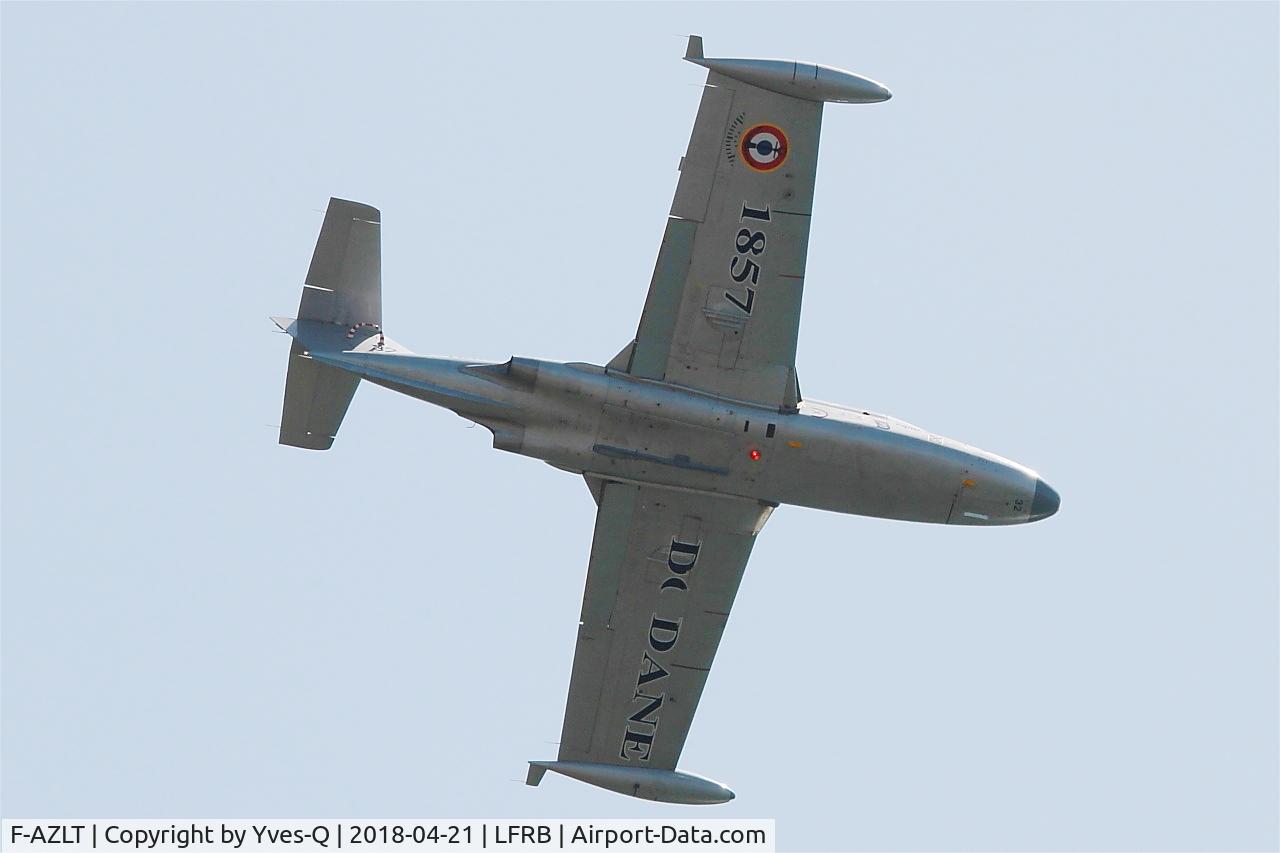 F-AZLT, 1958 Morane-Saulnier MS.760 Paris I C/N 32, Morane-Saulnier MS-760A, On display, Brest-Guipavas Airport (LFRB-BES)