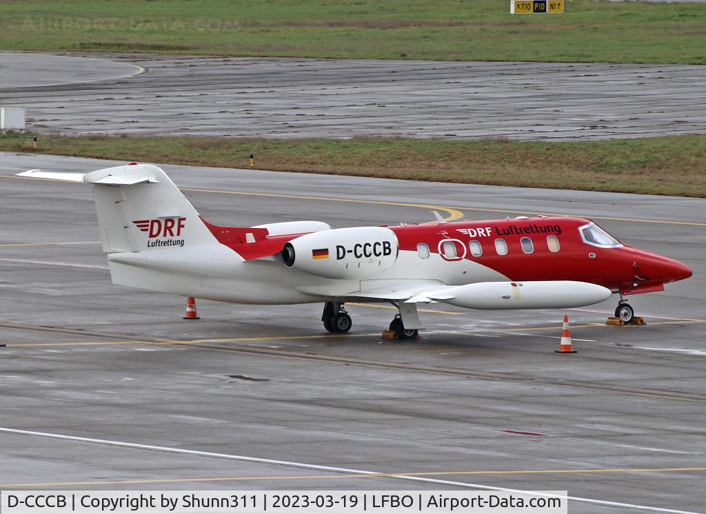 D-CCCB, 1990 Learjet 35A C/N 35A-663, Parked at the General Aviation area...