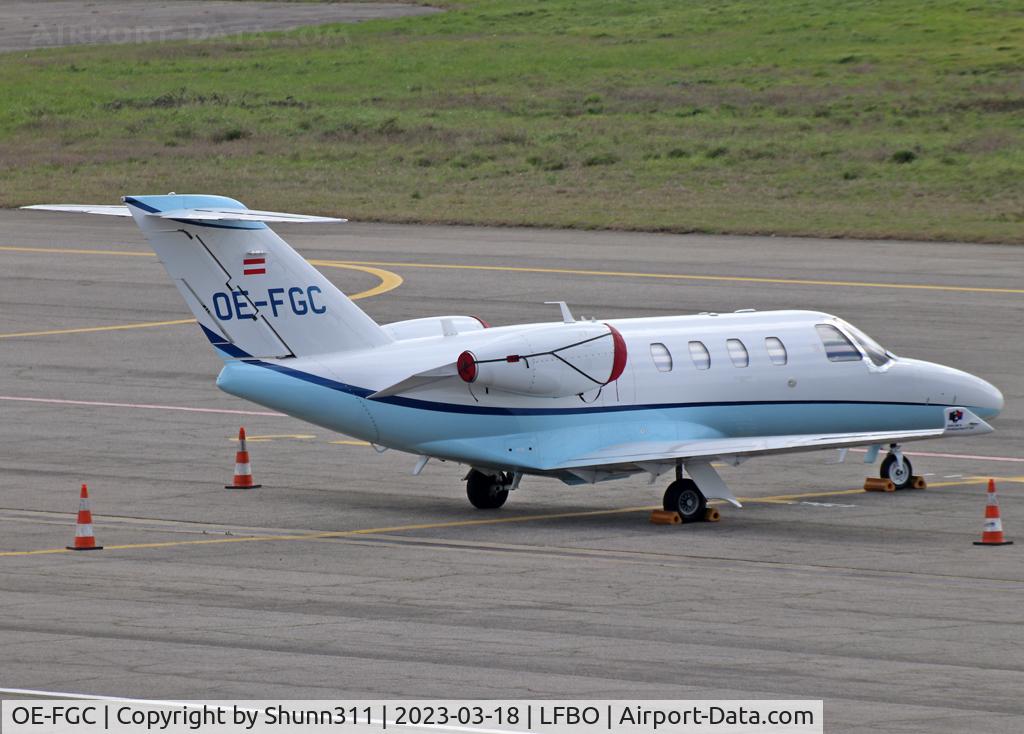 OE-FGC, 2015 Cessna 525 Citation M2 C/N 525-0873, Parked at the General Aviation area...