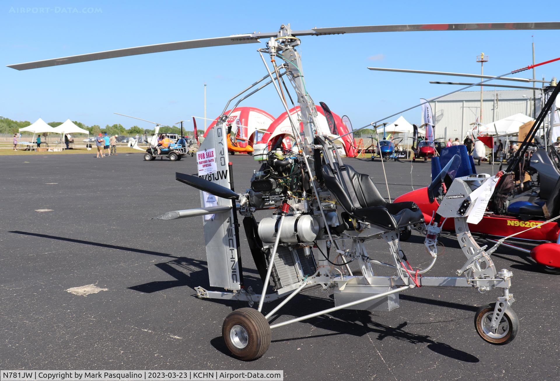 N781JW, 2019 Gyro Technic G-TVX-1 C/N 7100-0010, Gyro Technic G-TVX-1