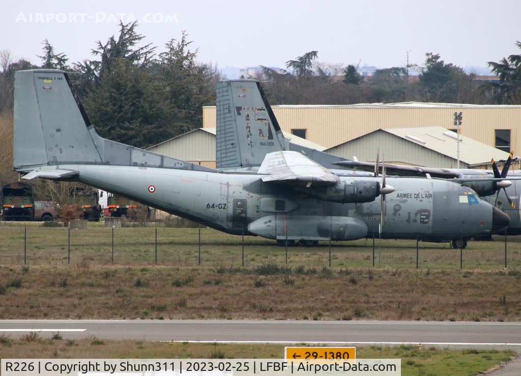 R226, Transall C-160R C/N 229, Stored and parked at the LFBF Military area