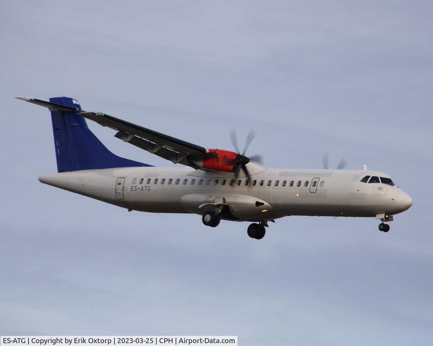 ES-ATG, 2013 ATR 72-600 (72-212A) C/N 1121, ES-ATG landing rw 22L