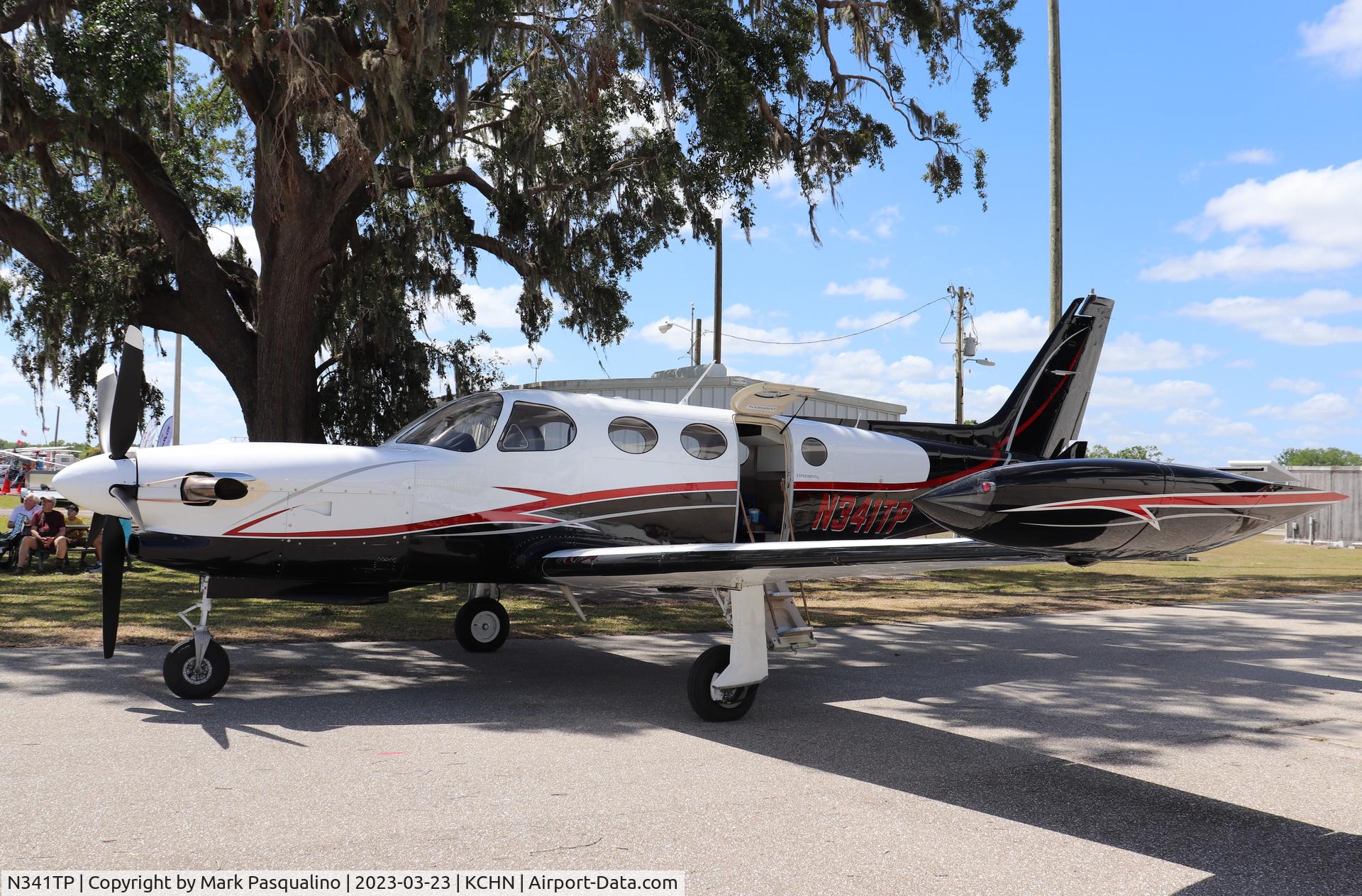 N341TP, 2004 Spearman Michael 341 C/N 001, Converted to a single engine turboprop (Walter 601D)
