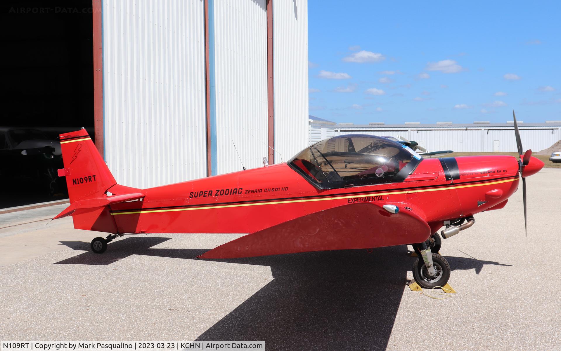 N109RT, 1994 Zenith CH-601 HD Zodiac C/N 6-3511, Zenith CH-601 HD