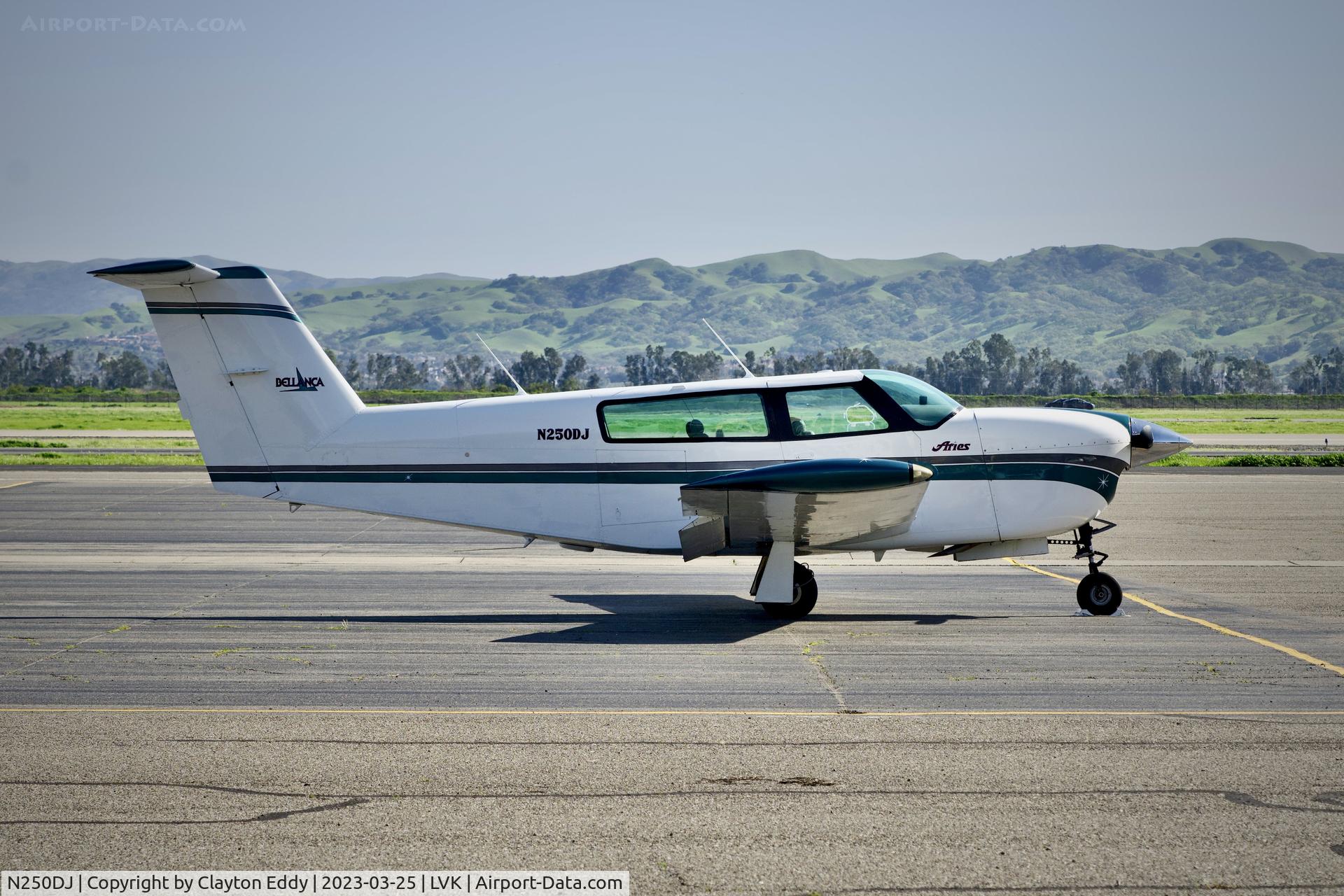 N250DJ, 1980 Bellanca 51 C/N 0003-80, Livermore Airport in California 2023.
