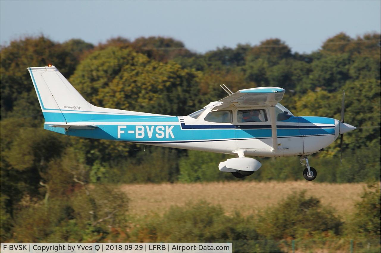 F-BVSK, Reims FR172J Rocket C/N 0511, Reims FR172J Rocket, On final Rwy 07R, Brest-Bretagne Airport (LFRB-BES)