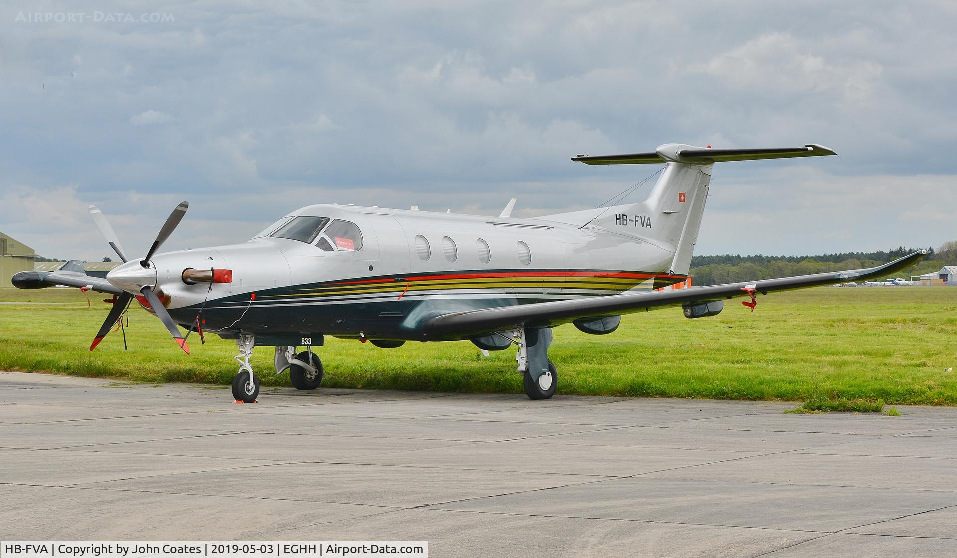 HB-FVA, 2007 Pilatus PC-12/47 C/N 833, At BAS