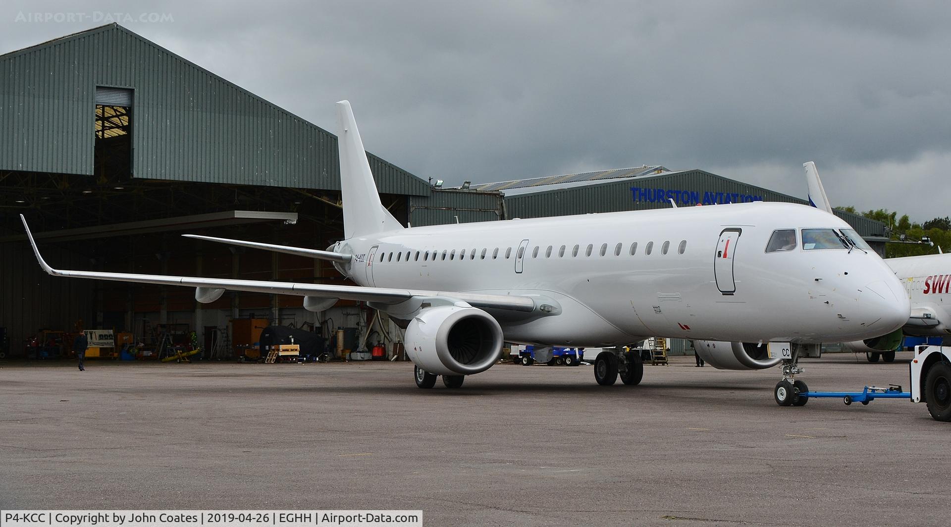 P4-KCC, 2011 Embraer ERJ-190LR C/N 19000418, At European Avn prior delivery