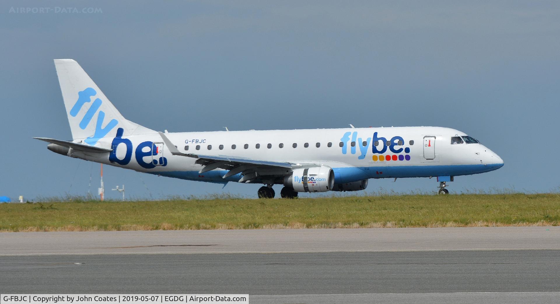 G-FBJC, 2011 Embraer 175STD (ERJ-170-200) C/N 17000328, Just arriving
