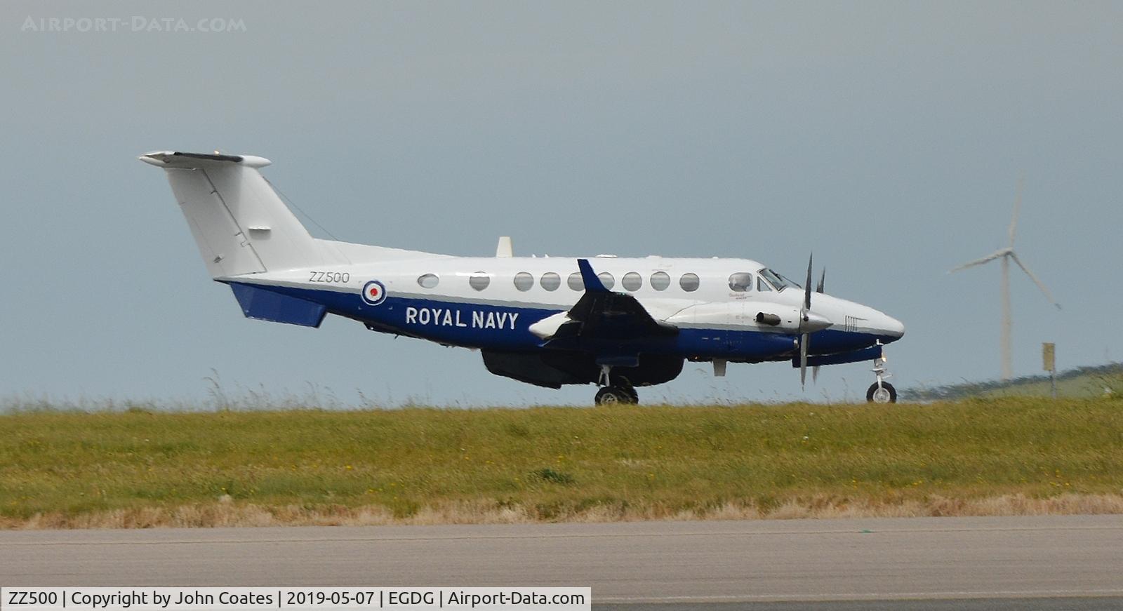 ZZ500, 2008 Hawker Beechcraft B350CER Avenger T1 C/N FL-597, Training