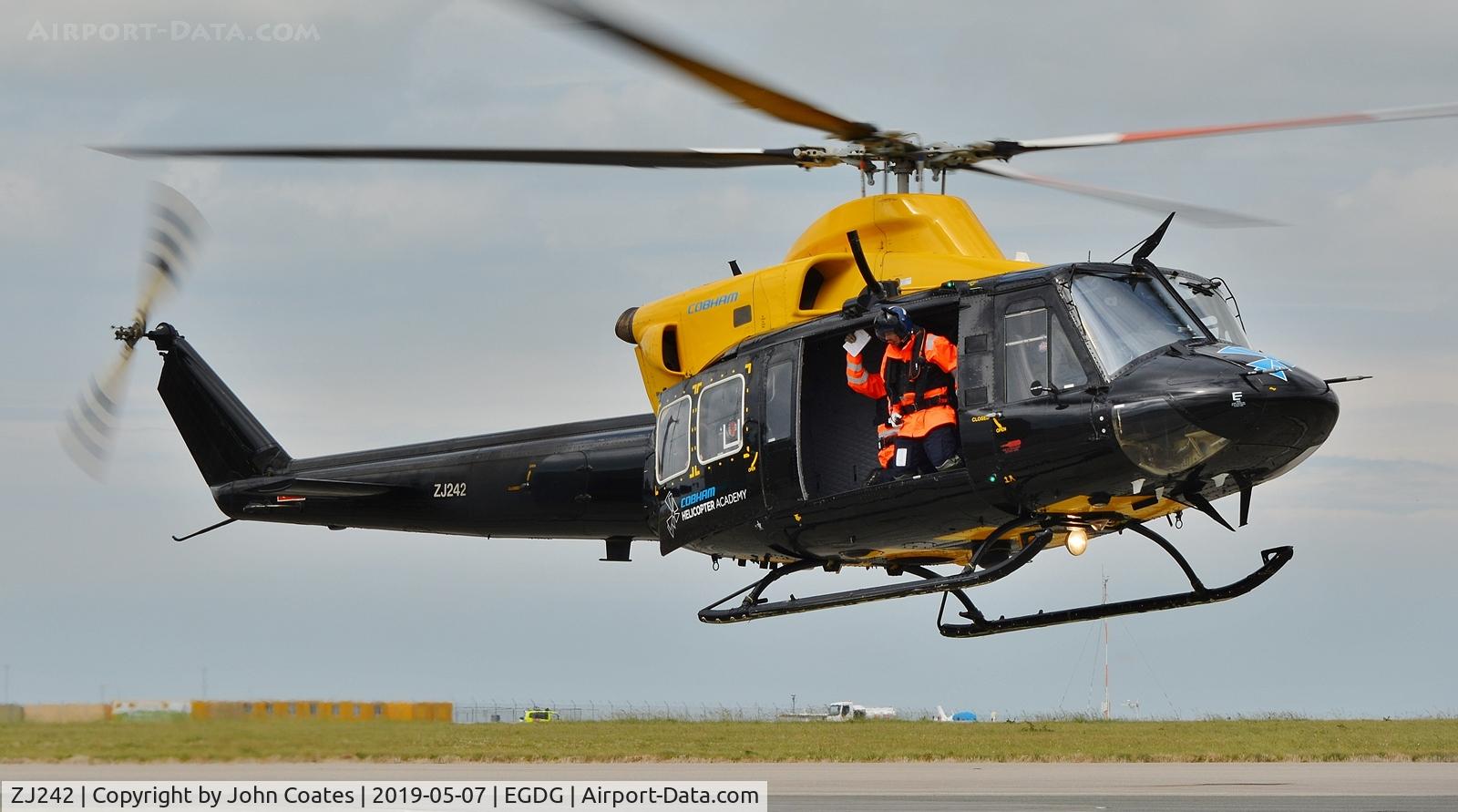 ZJ242, 1994 Bell 412EP Griffin HT1 C/N 36095, Training