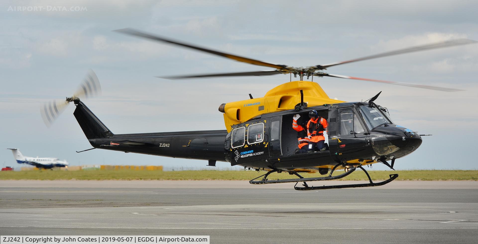 ZJ242, 1994 Bell 412EP Griffin HT1 C/N 36095, Training