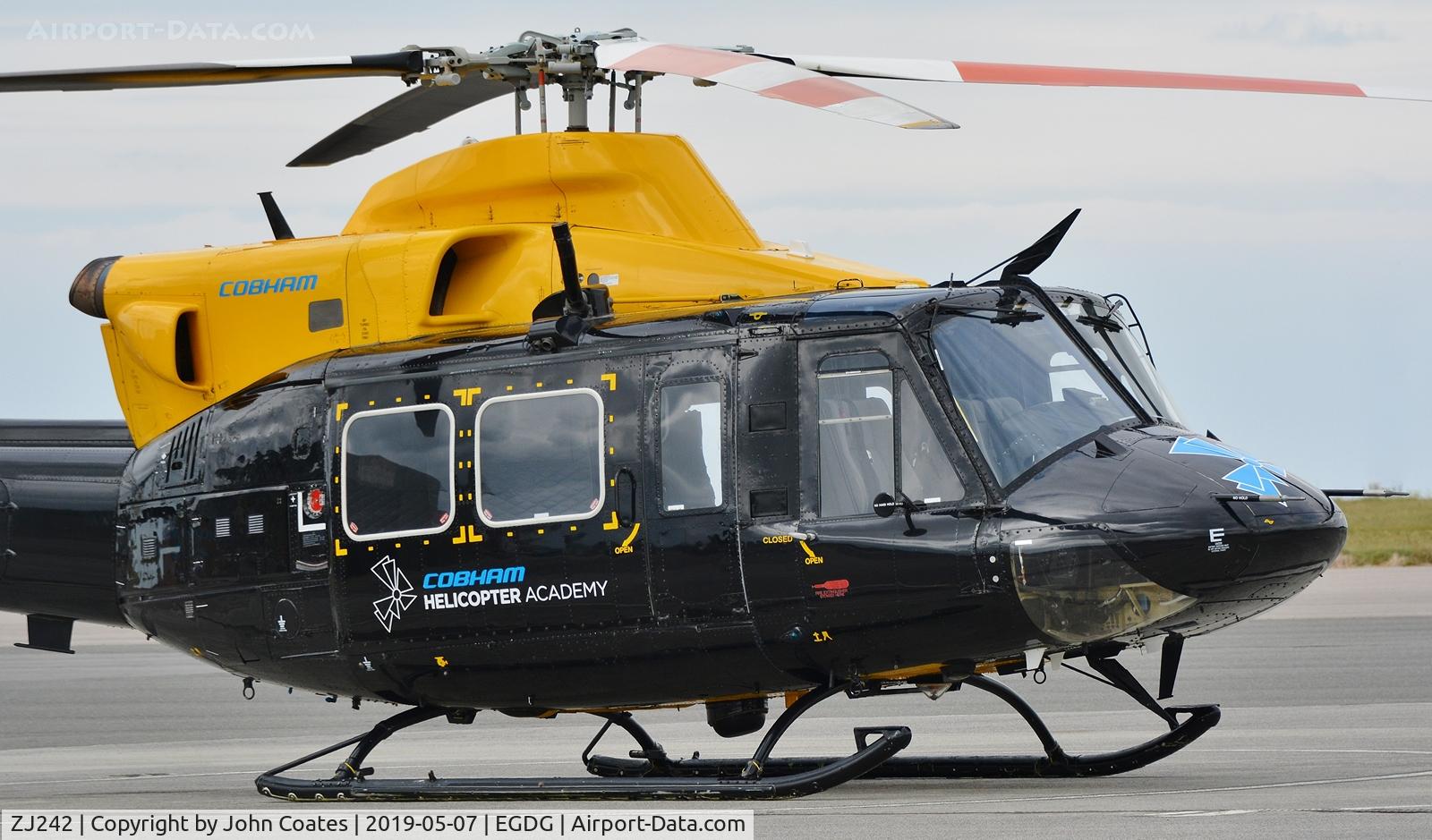 ZJ242, 1994 Bell 412EP Griffin HT1 C/N 36095, Training