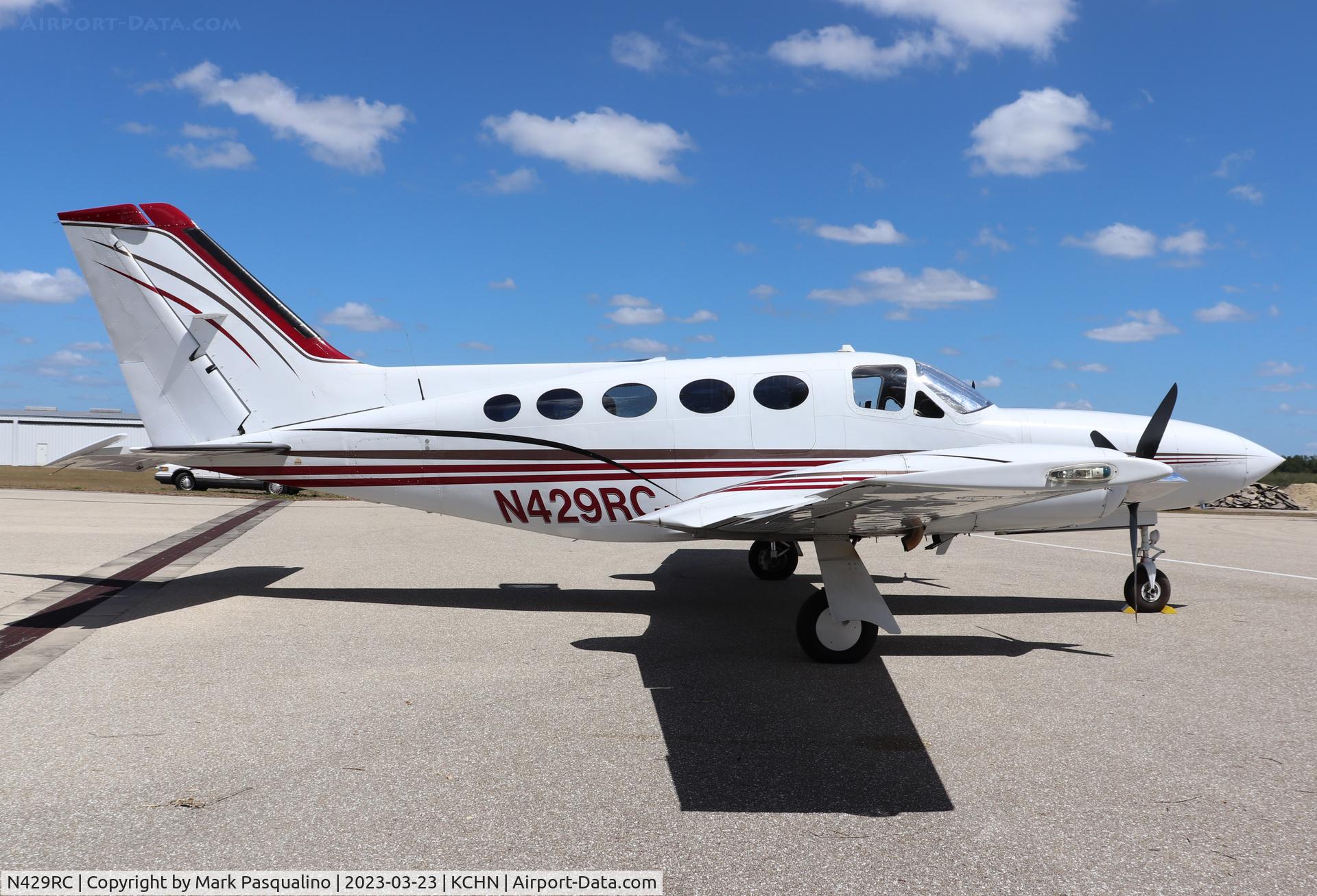 N429RC, 1979 Cessna 414A Chancellor C/N 414A0243, Cessna 414A