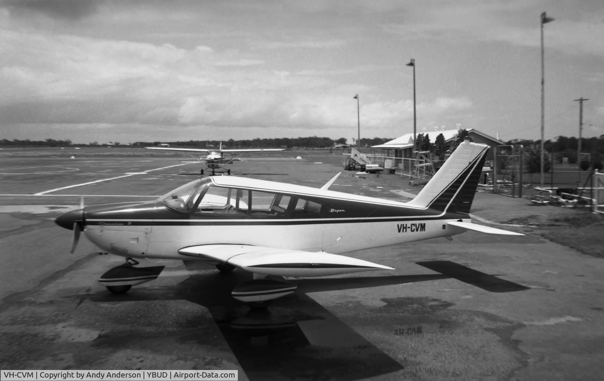 VH-CVM, 1967 Piper PA-28-180 Cherokee D C/N 28-4670, Bundaberg Aero Club - 1970