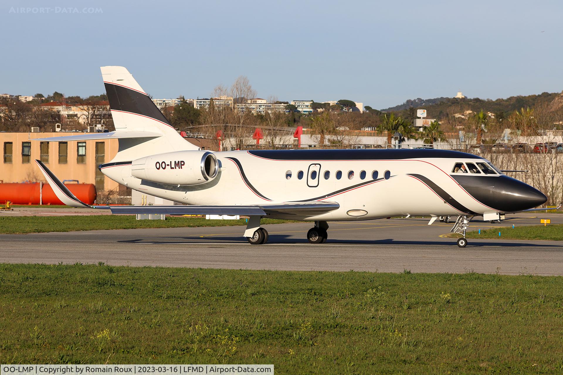 OO-LMP, 2009 Dassault Falcon 2000LX C/N 161, Landing