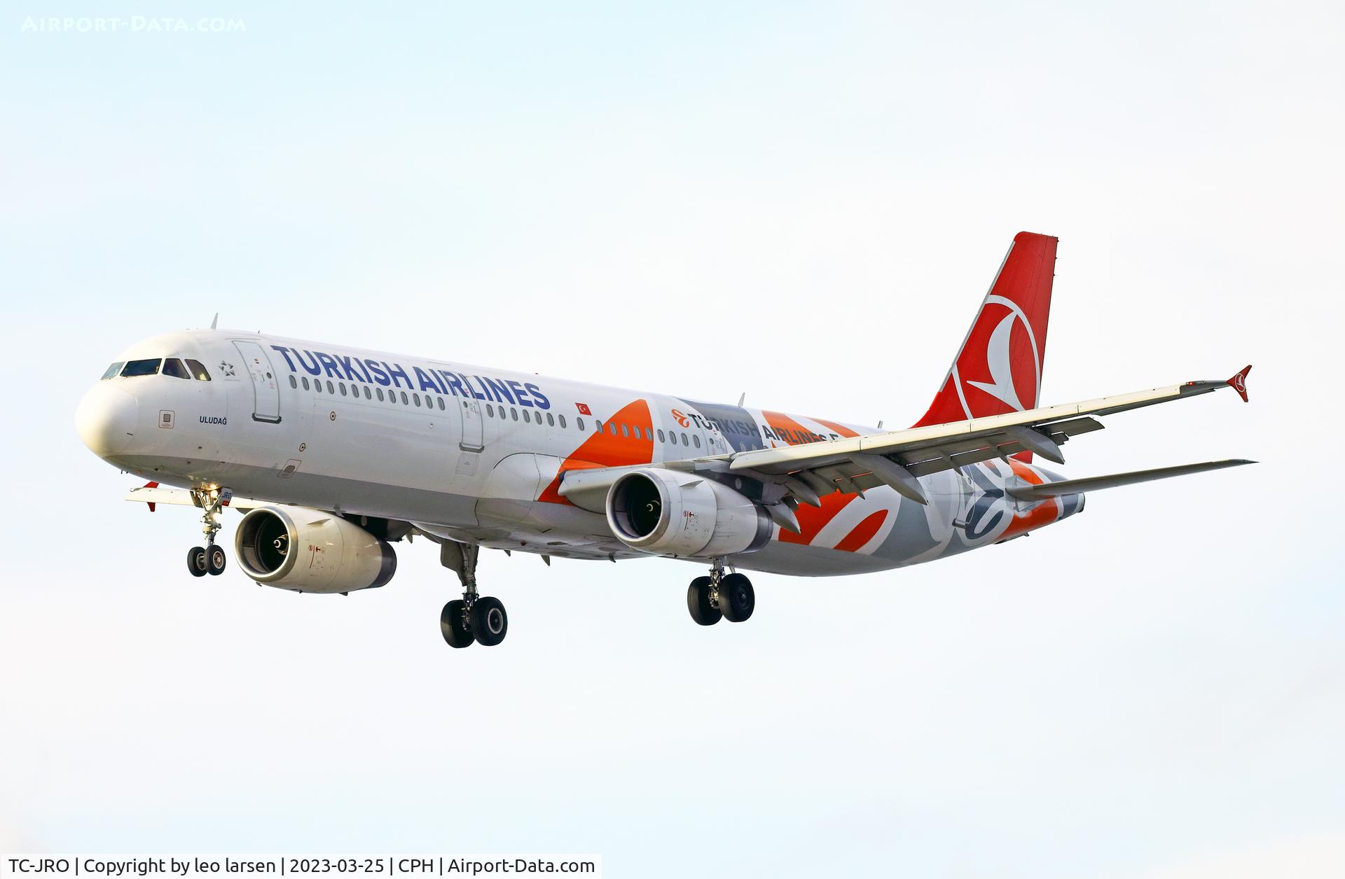 TC-JRO, 2011 Airbus A321-231 C/N 4682, Copenhagen 265.3.2023