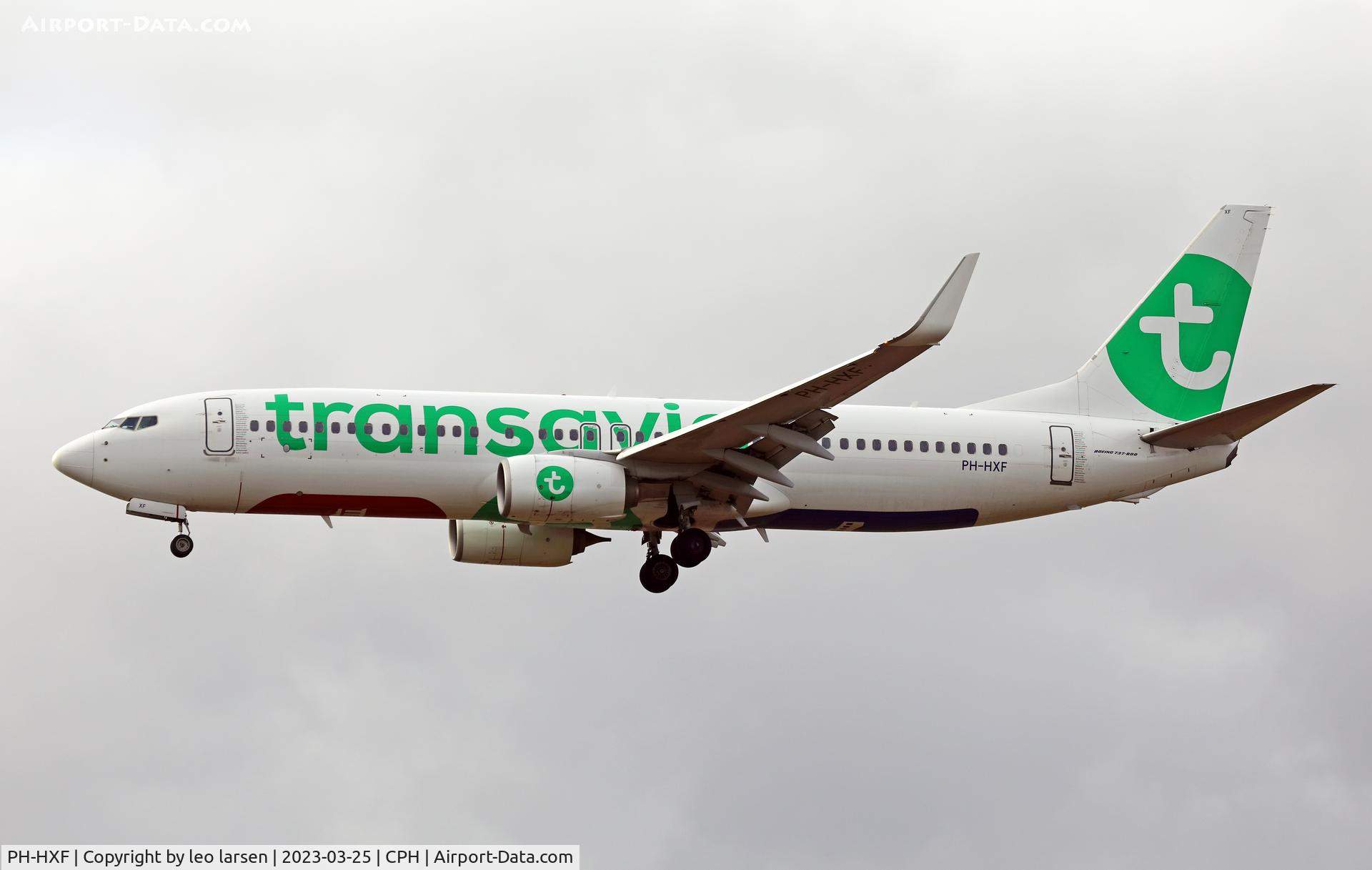 PH-HXF, 2017 Boeing 737-8K2 C/N 62153, Copenhagen 25.3.2023