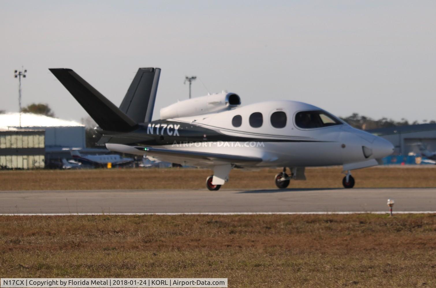 N17CX, 2017 Cirrus SF-50 Vision C/N 0017, SF50 zx