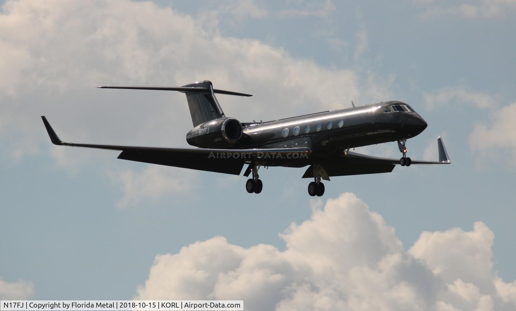 N17FJ, 2000 Gulfstream G-V C/N 607, G-V zx
