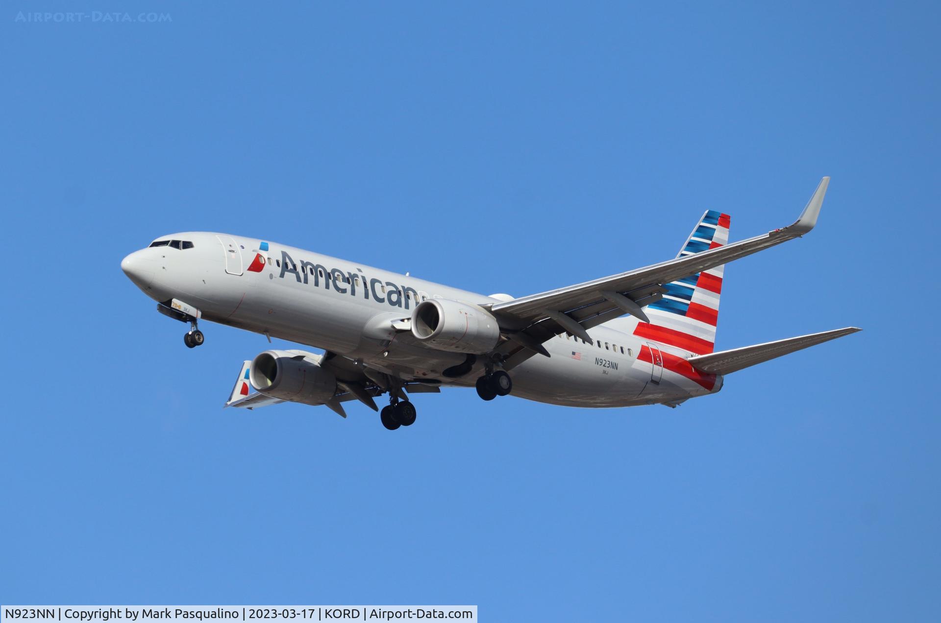N923NN, 2013 Boeing 737-823 C/N 31167, Boeing 737-823