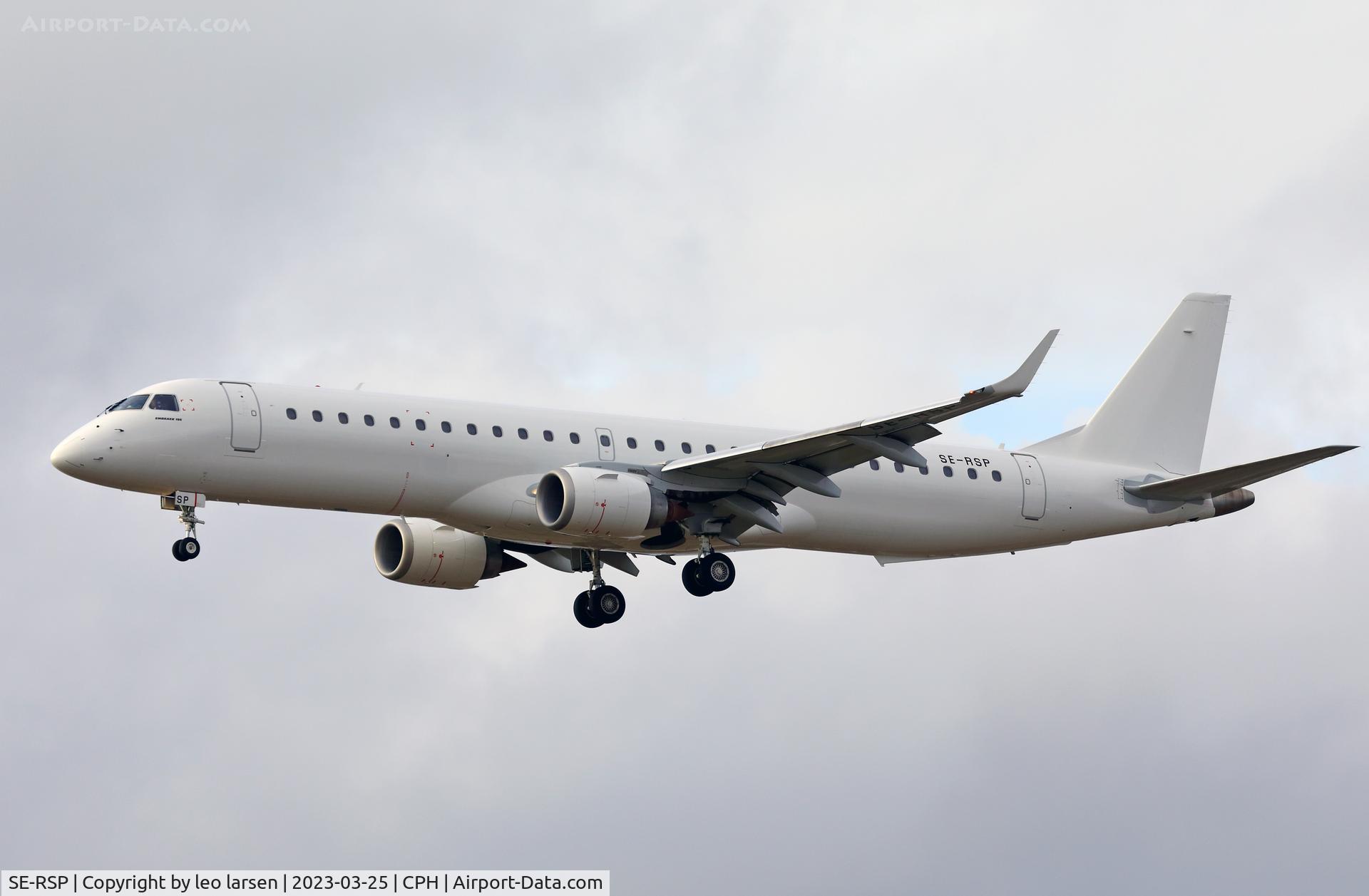 SE-RSP, 2010 Embraer EMB-195LR C/N 19000401, Copenhagen 25.3.2023