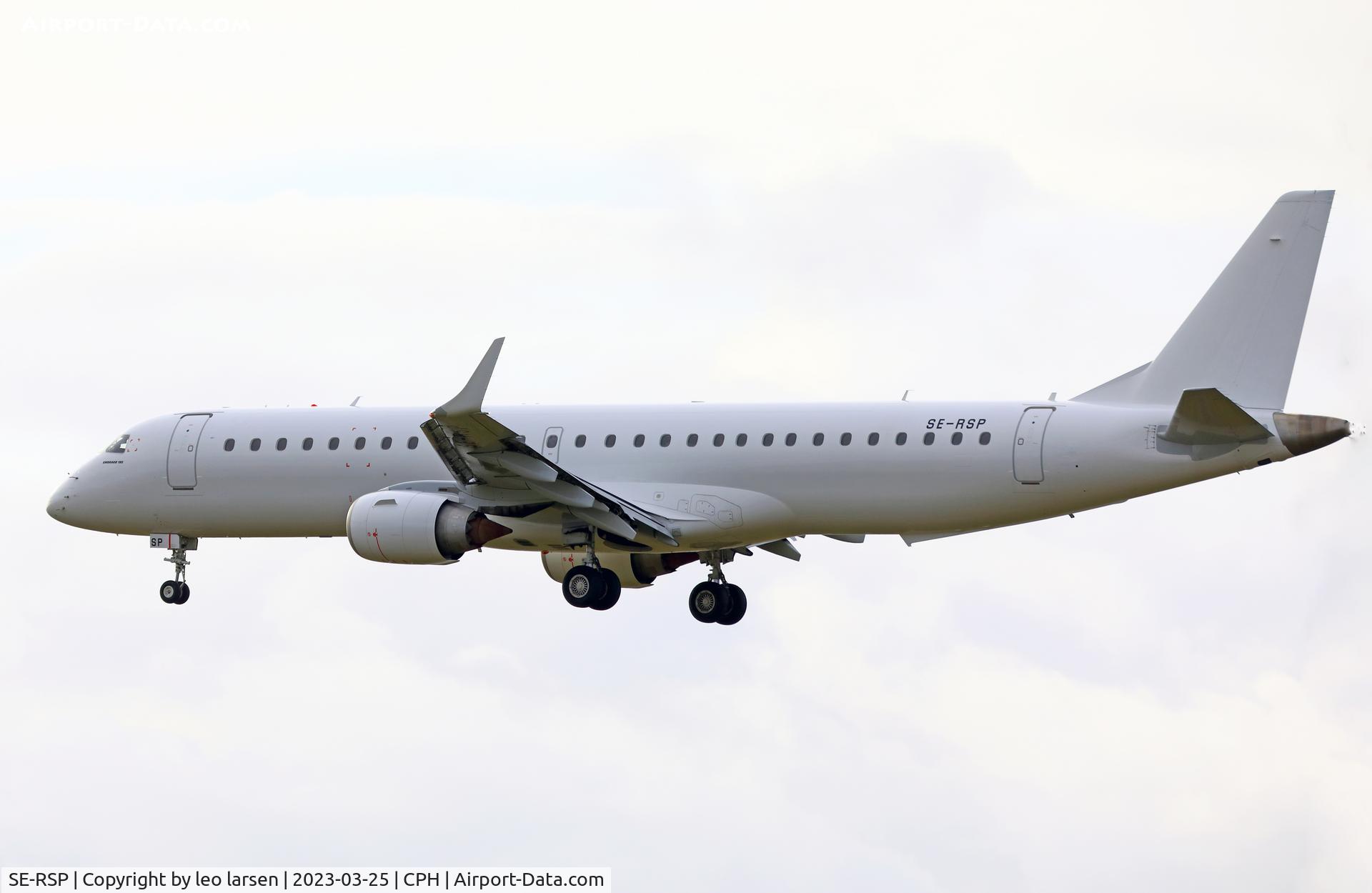 SE-RSP, 2010 Embraer EMB-195LR C/N 19000401, Copenhagen 25.3.2023
