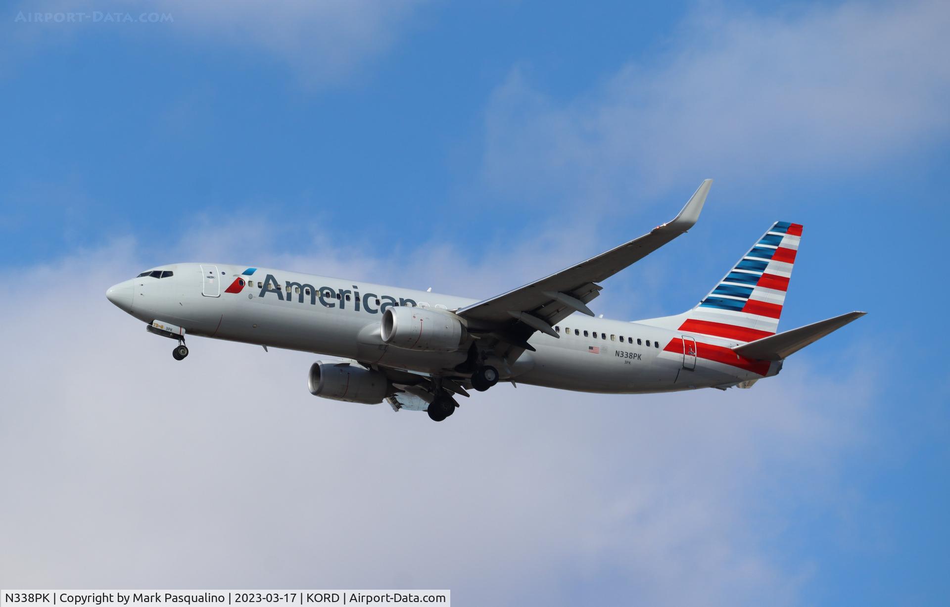 N338PK, 2017 Boeing 737-823 C/N 31268, Boeing 737-823