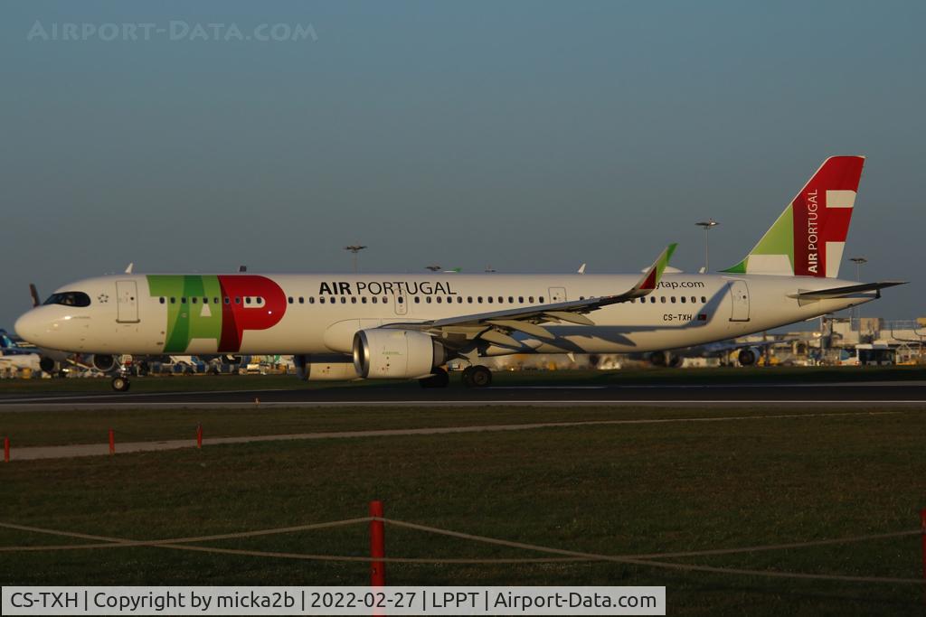 CS-TXH, 2021 Airbus A321-251NX C/N 10311, Taxiing