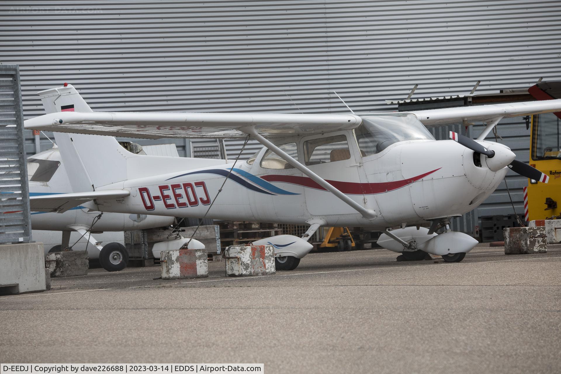 D-EEDJ, 1973 Reims FR.172J Rocket C/N 0355, On GA ramp Stuttgart