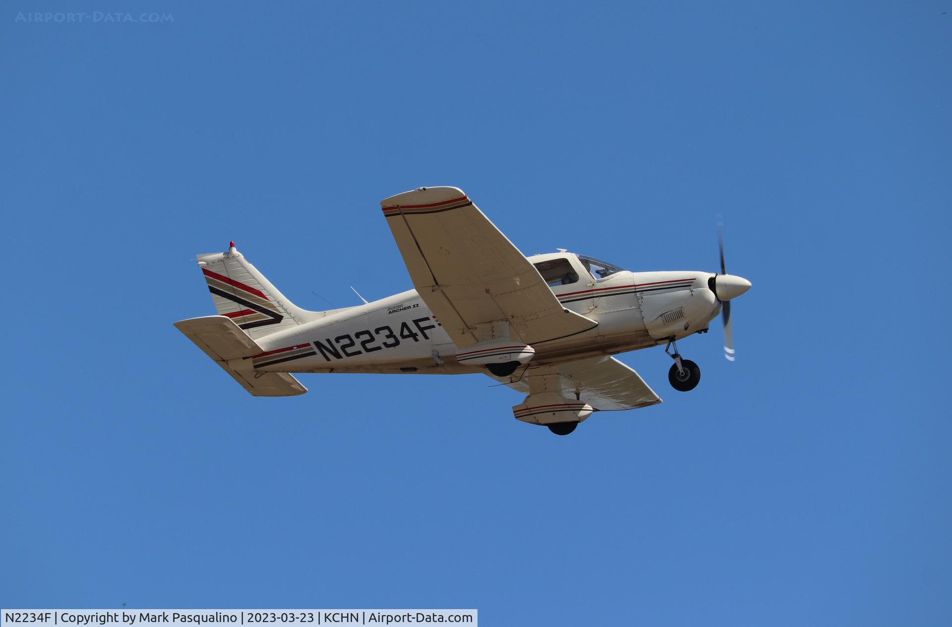 N2234F, 1978 Piper PA-28-181 C/N 28-7990207, Piper PA-28-181