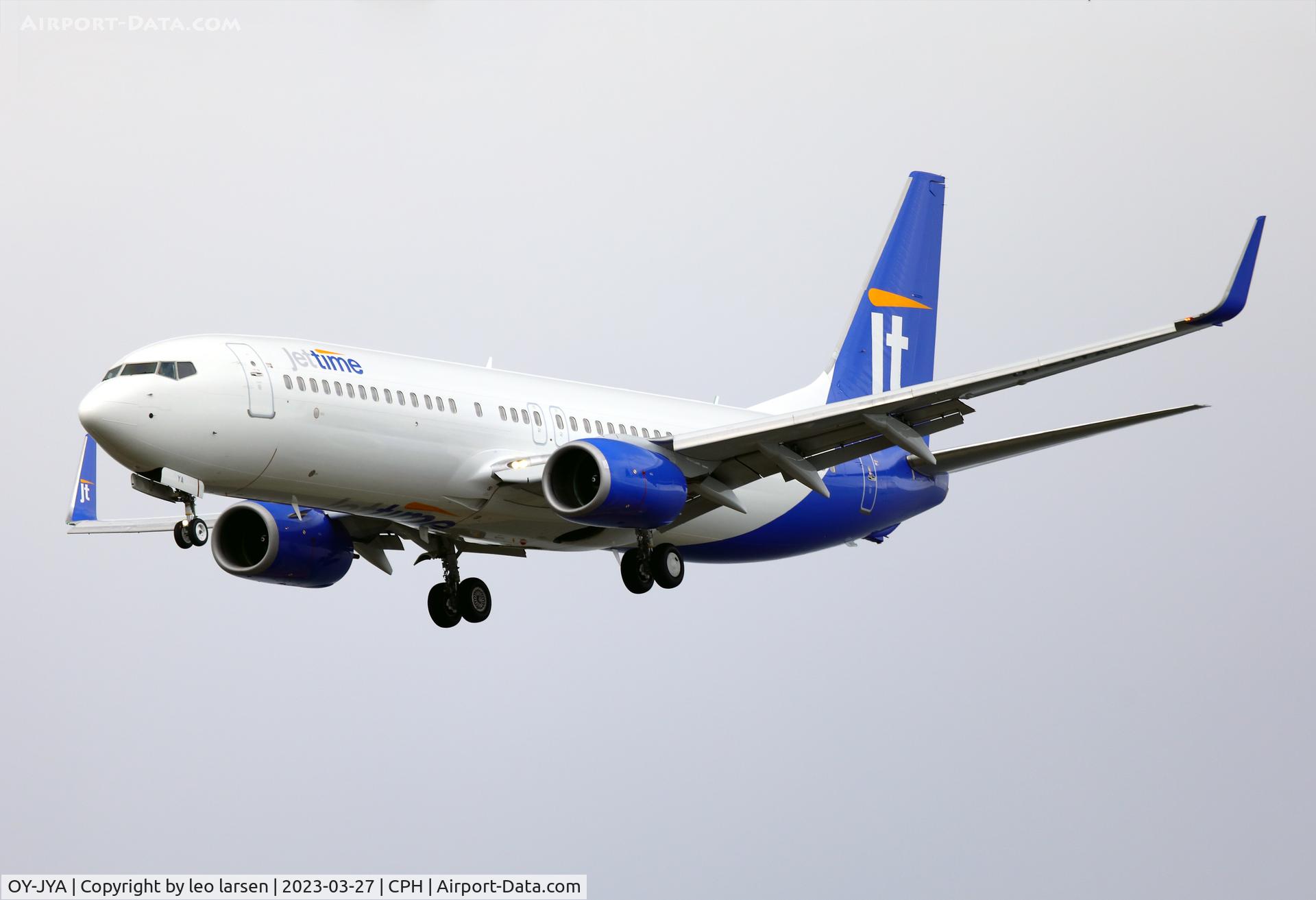 OY-JYA, 2012 Boeing 737-8KN C/N 40253, Copenhagen 27.3.2023