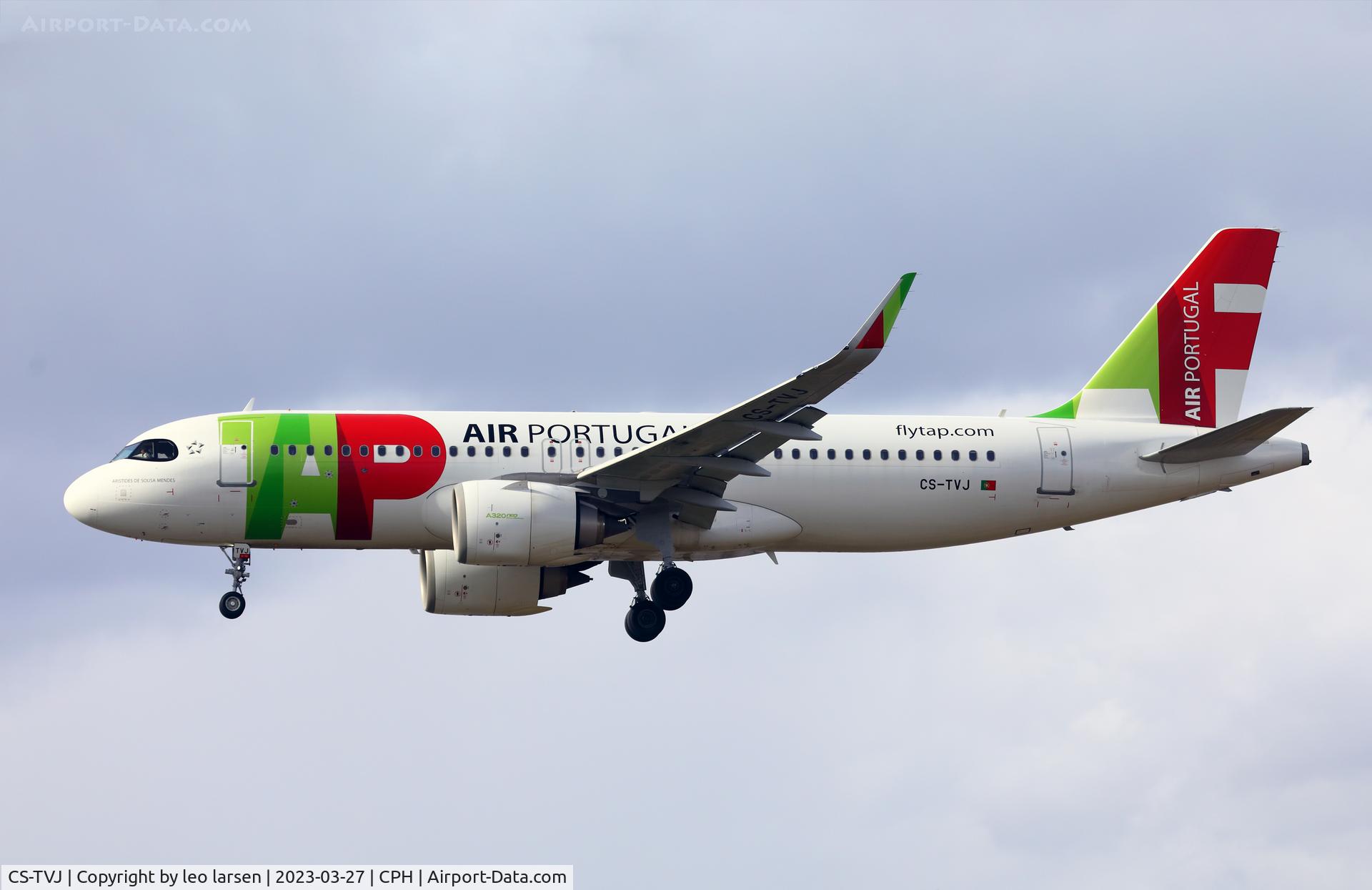 CS-TVJ, 2021 Airbus A320-251N C/N 10471, Copenhagen 27.3.2023