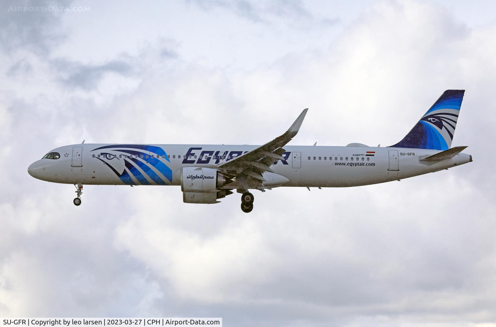 SU-GFR, 2022 Airbus A321-251NX C/N 11164, Copenhagen 27.3.2023
