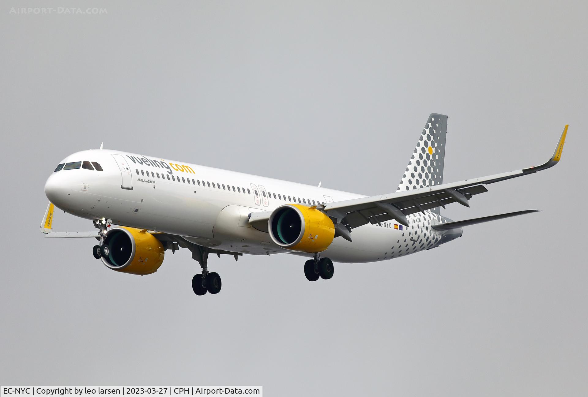 EC-NYC, 2023 Airbus A321-271NX C/N 11135, Copenhagen 27.3.2023