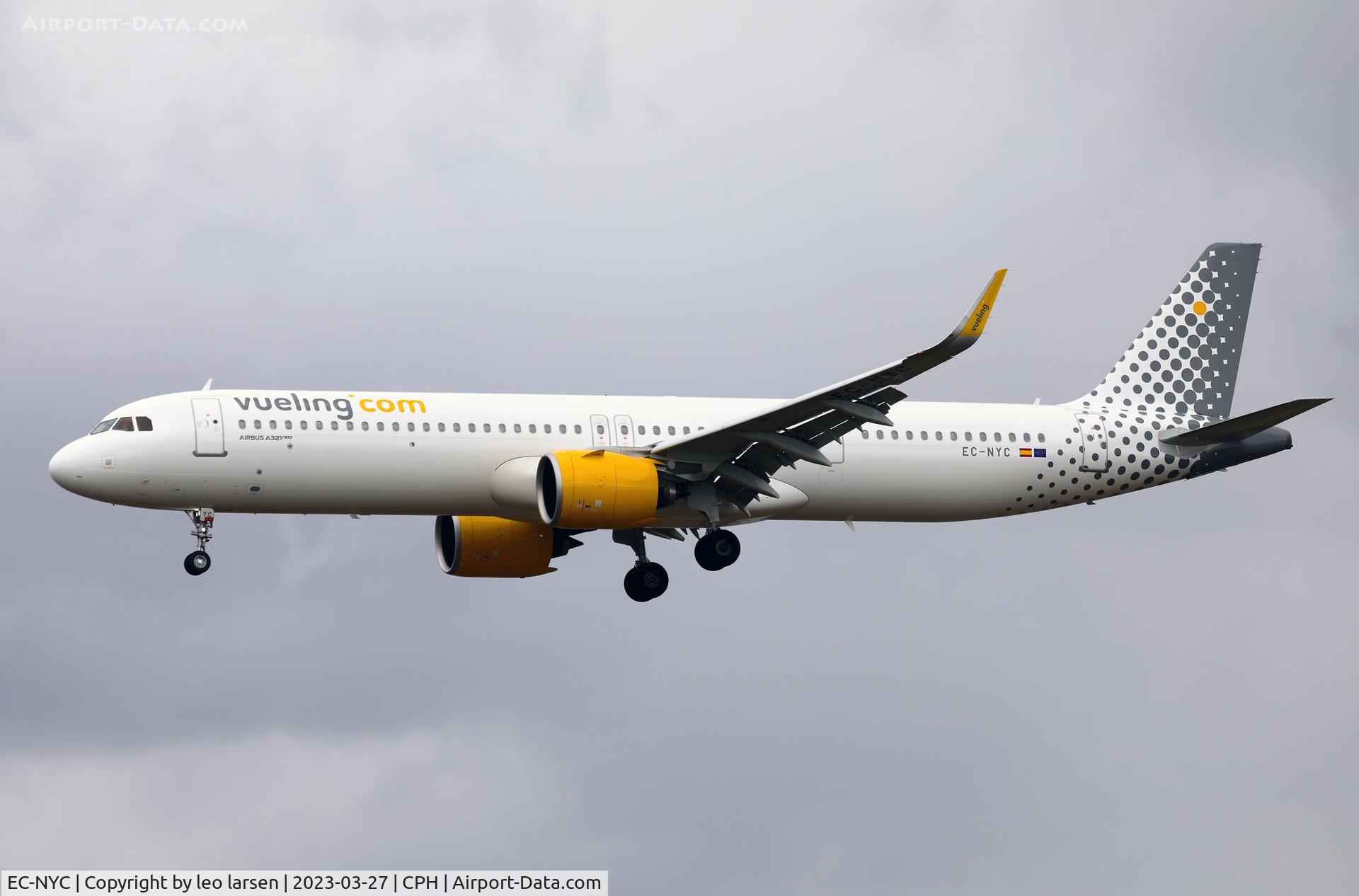 EC-NYC, 2023 Airbus A321-271NX C/N 11135, Copenhagen 27.3.2023