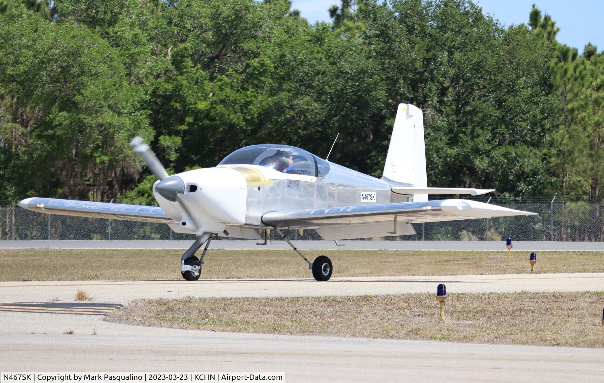 N467SK, 2022 Van's RV-7A C/N 70630, Vans RV-7A
